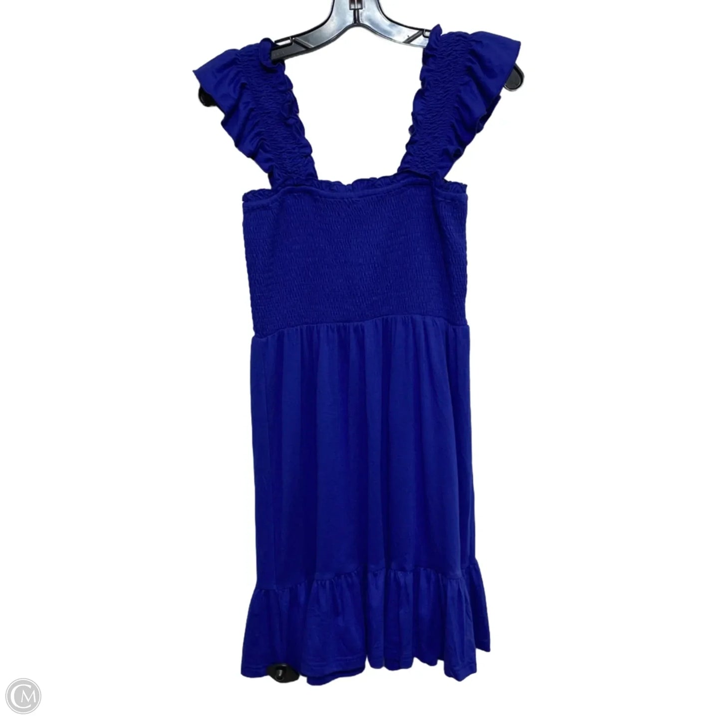Dress Casual Short By Anrabess In Blue, Size: S