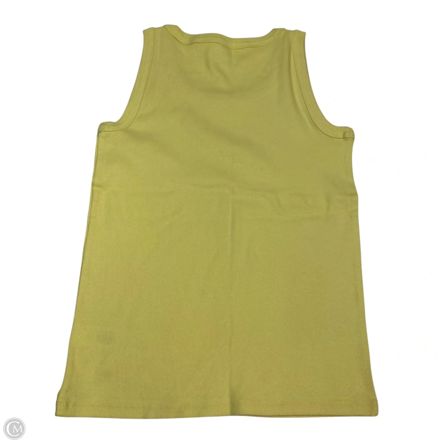 Top Sleeveless Basic By Talbots In Yellow, Size: S