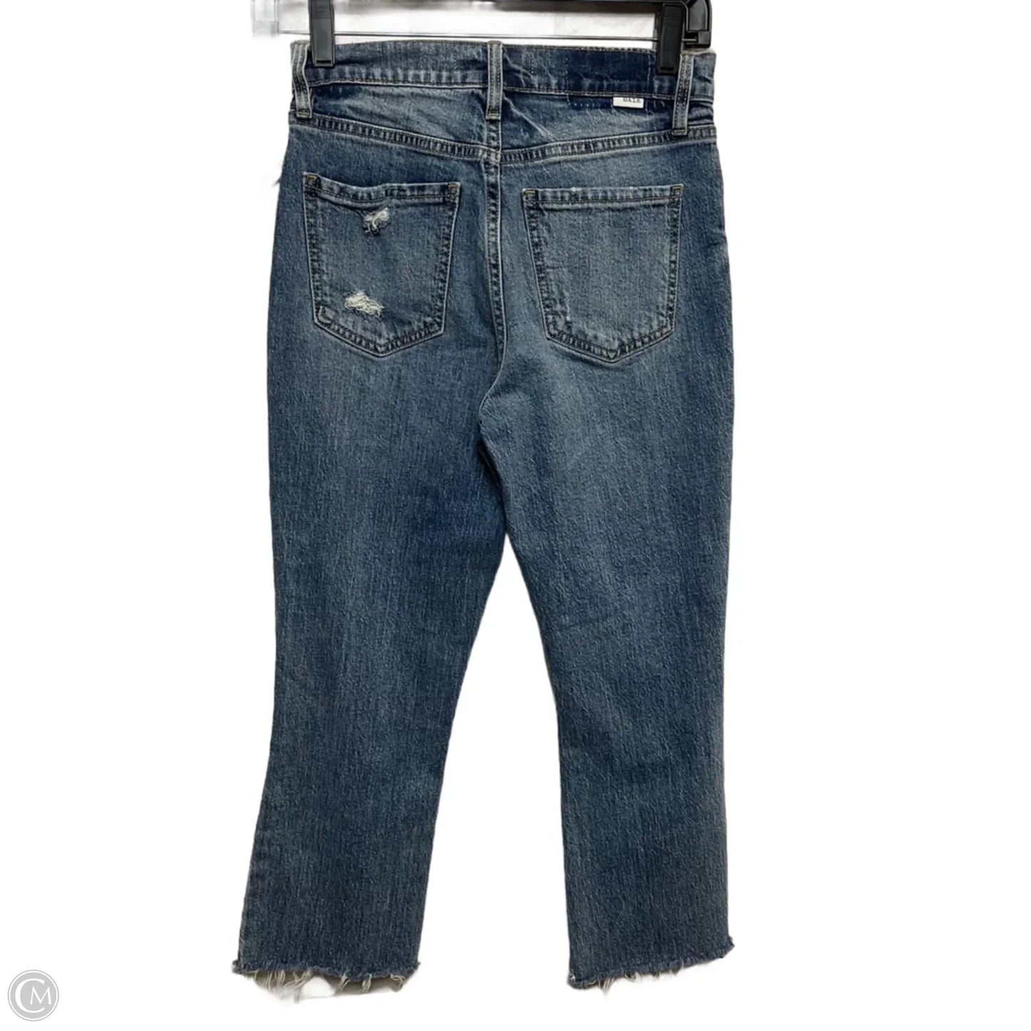 Jeans Cropped By Daze In Blue Denim, Size: 0