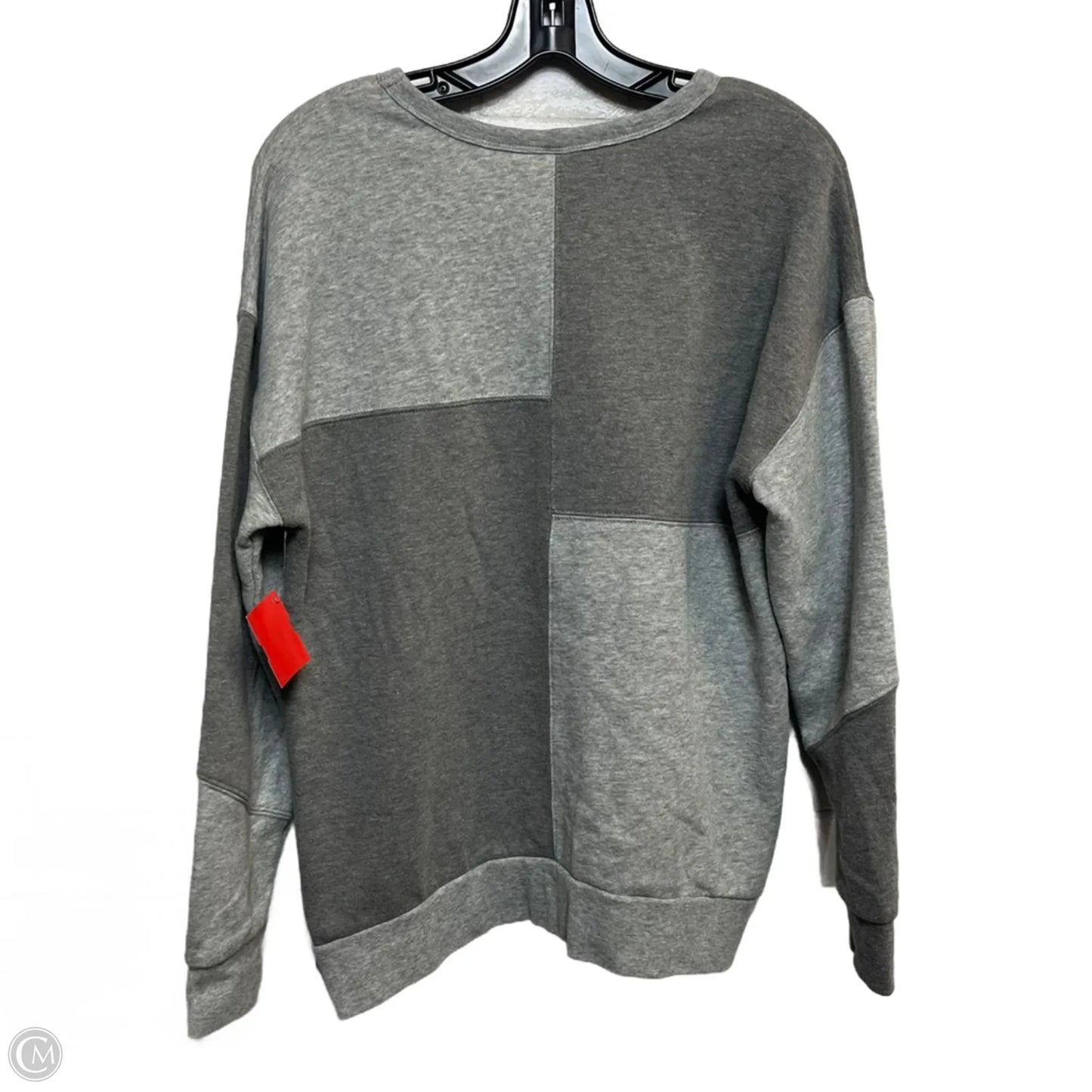 Sweatshirt Crewneck By Wild Fable In Grey, Size: M