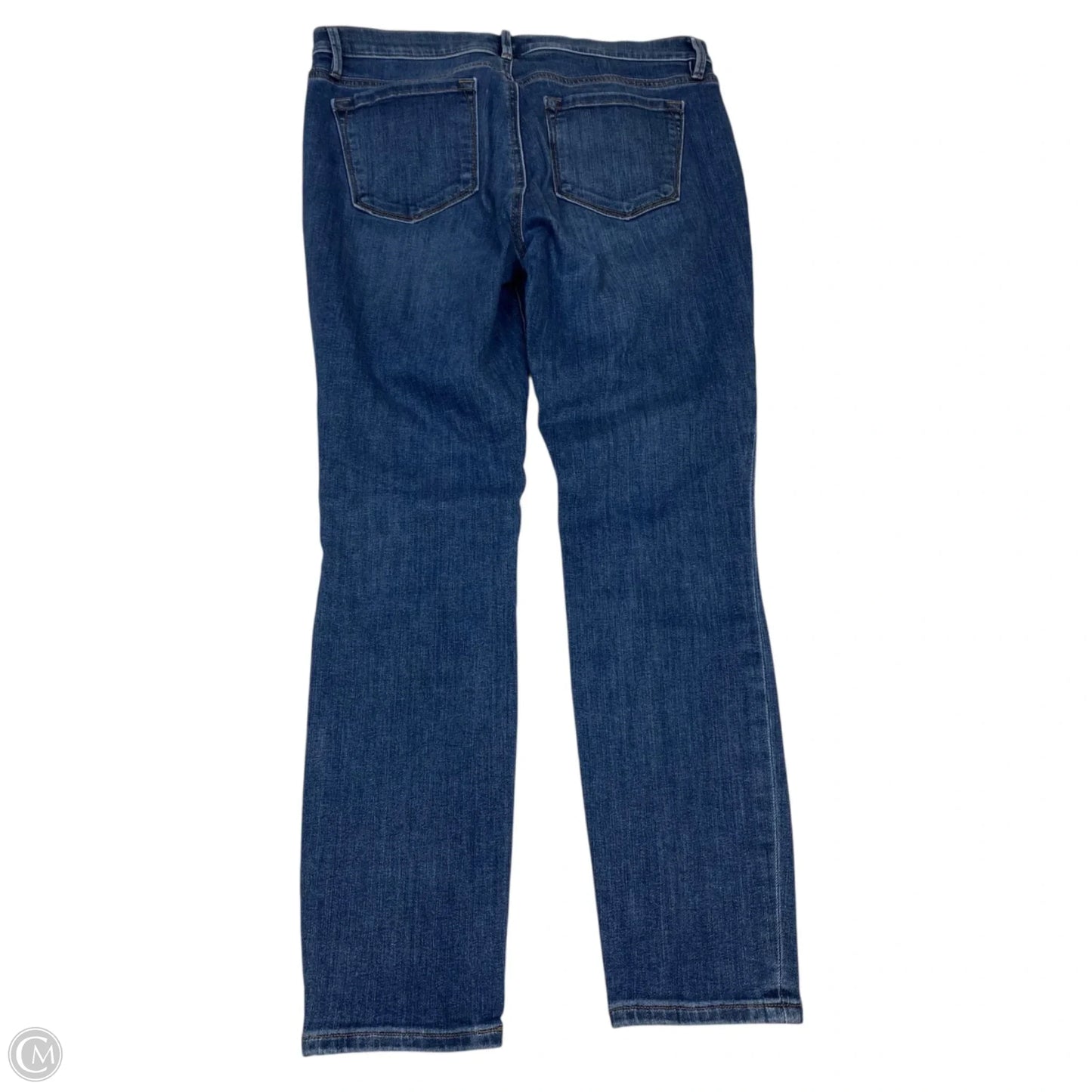 Jeans Skinny By Loft In Blue Denim, Size: 8