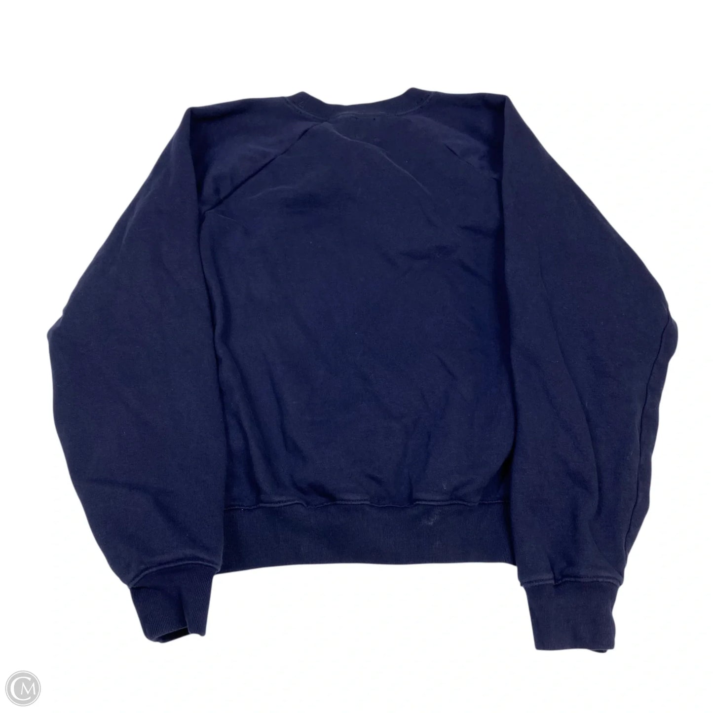 Sweatshirt Crewneck By Gap In Navy, Size: Xs