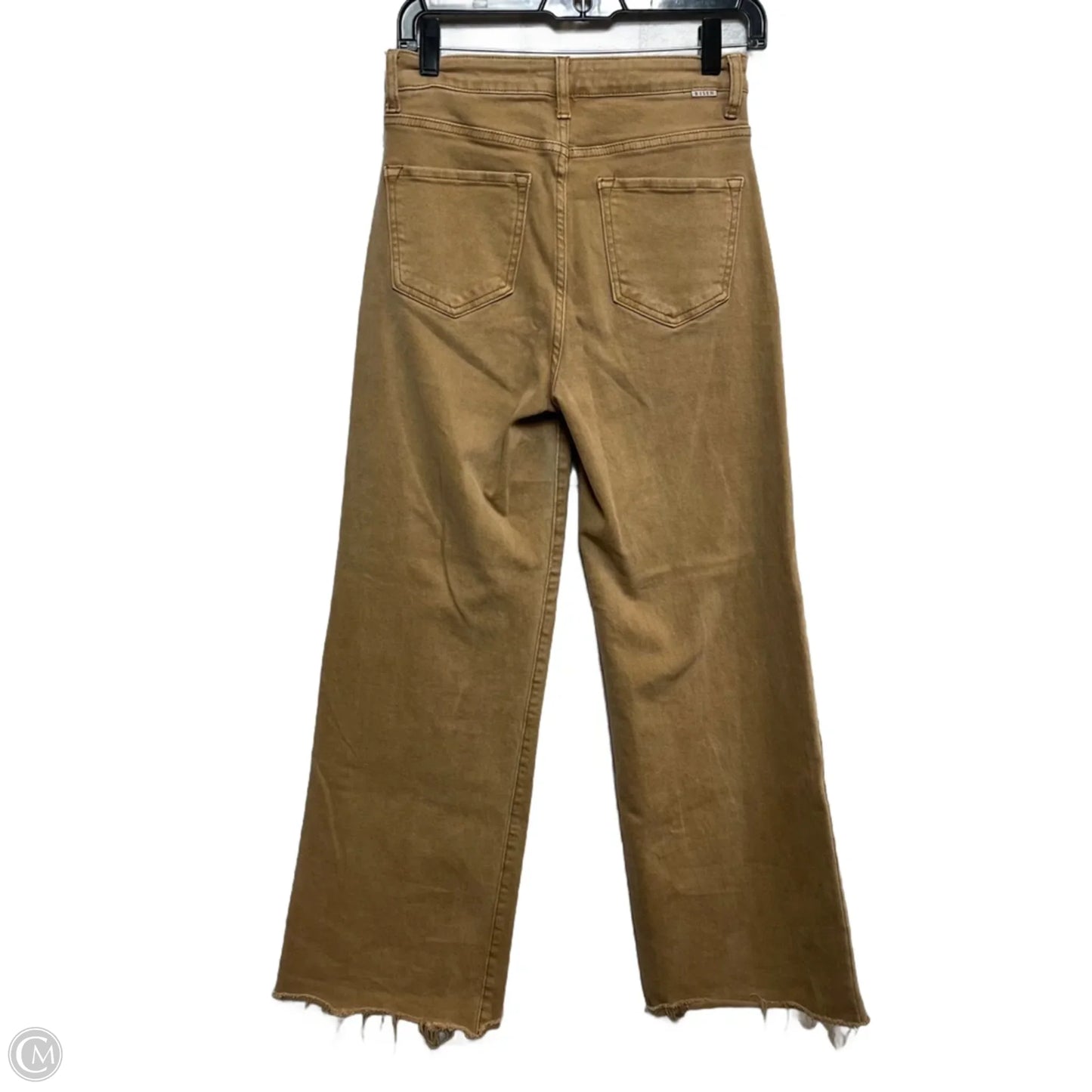 Jeans Wide Leg By Risen In Brown Denim, Size: 2