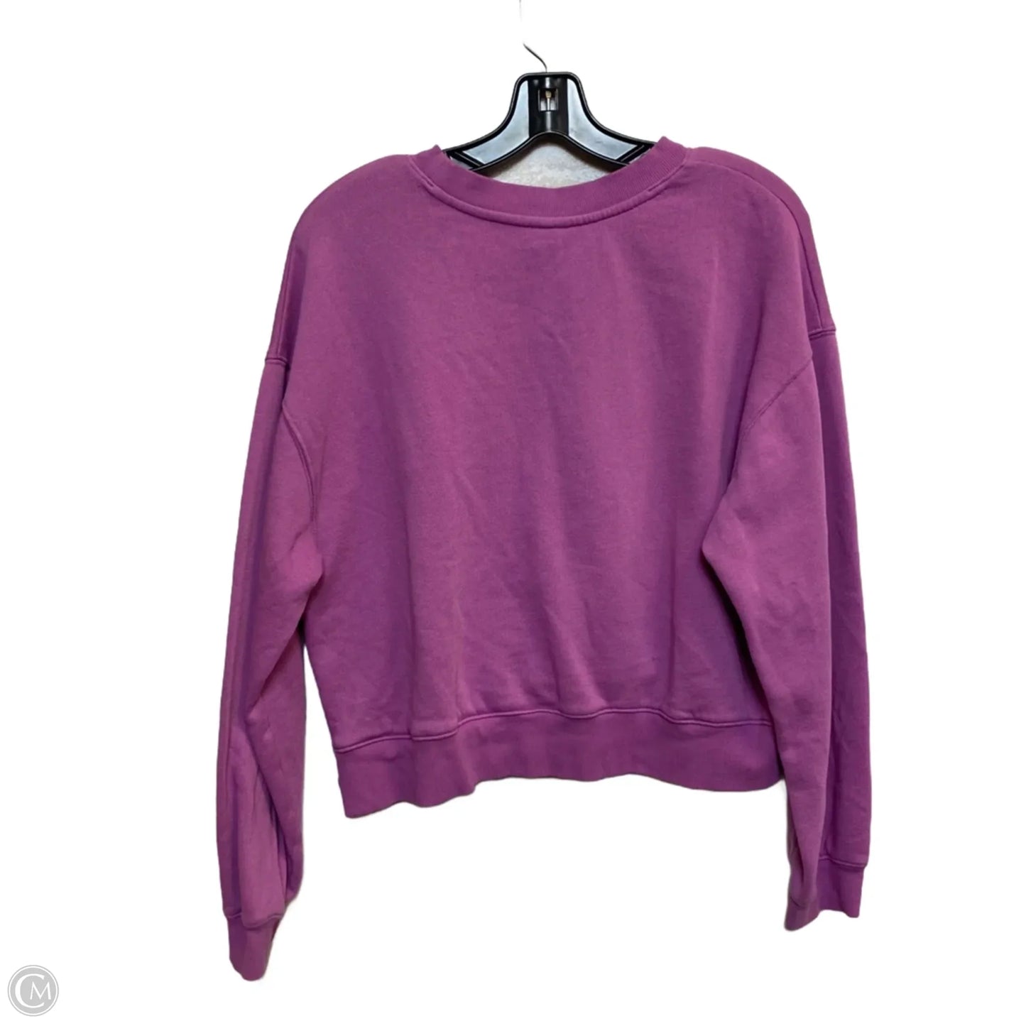 Sweatshirt Crewneck By Old Navy In Purple, Size: L