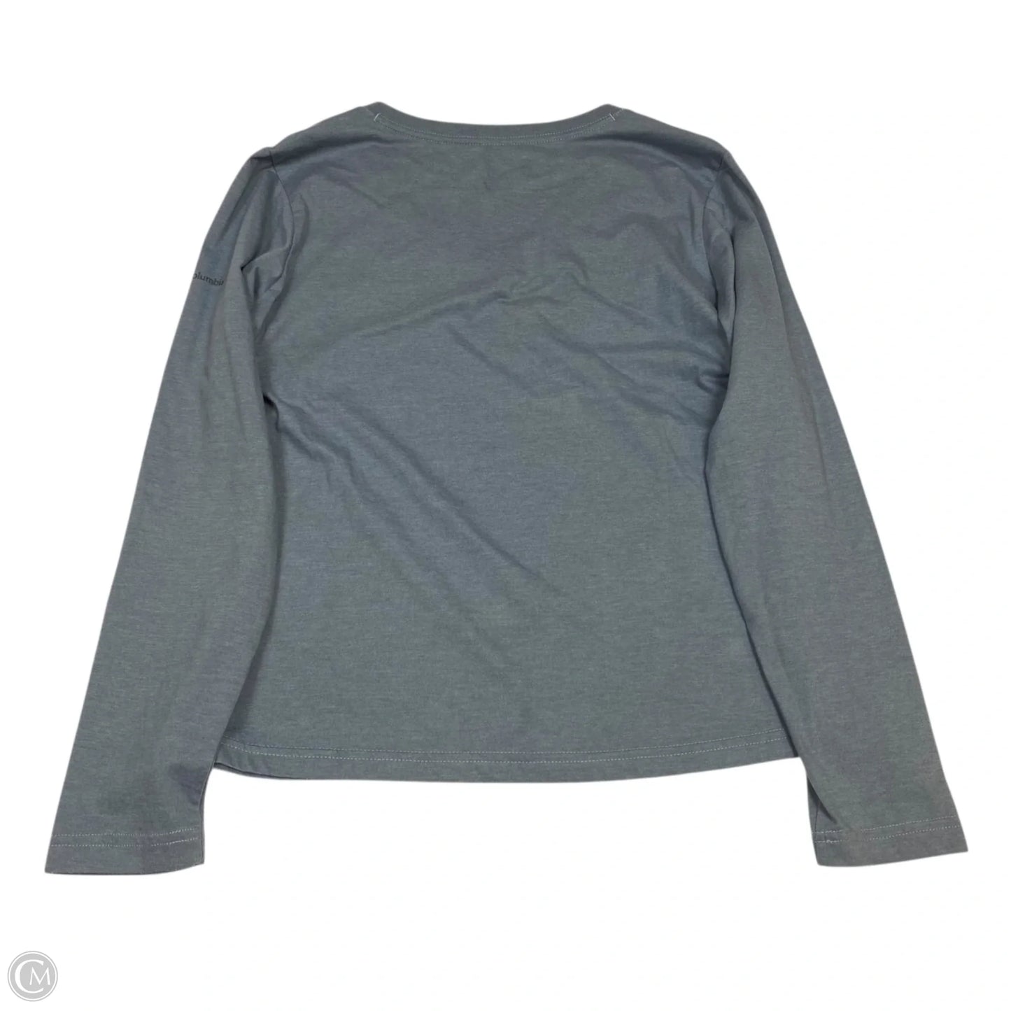Athletic Top Long Sleeve Crewneck By Columbia In Grey, Size: M