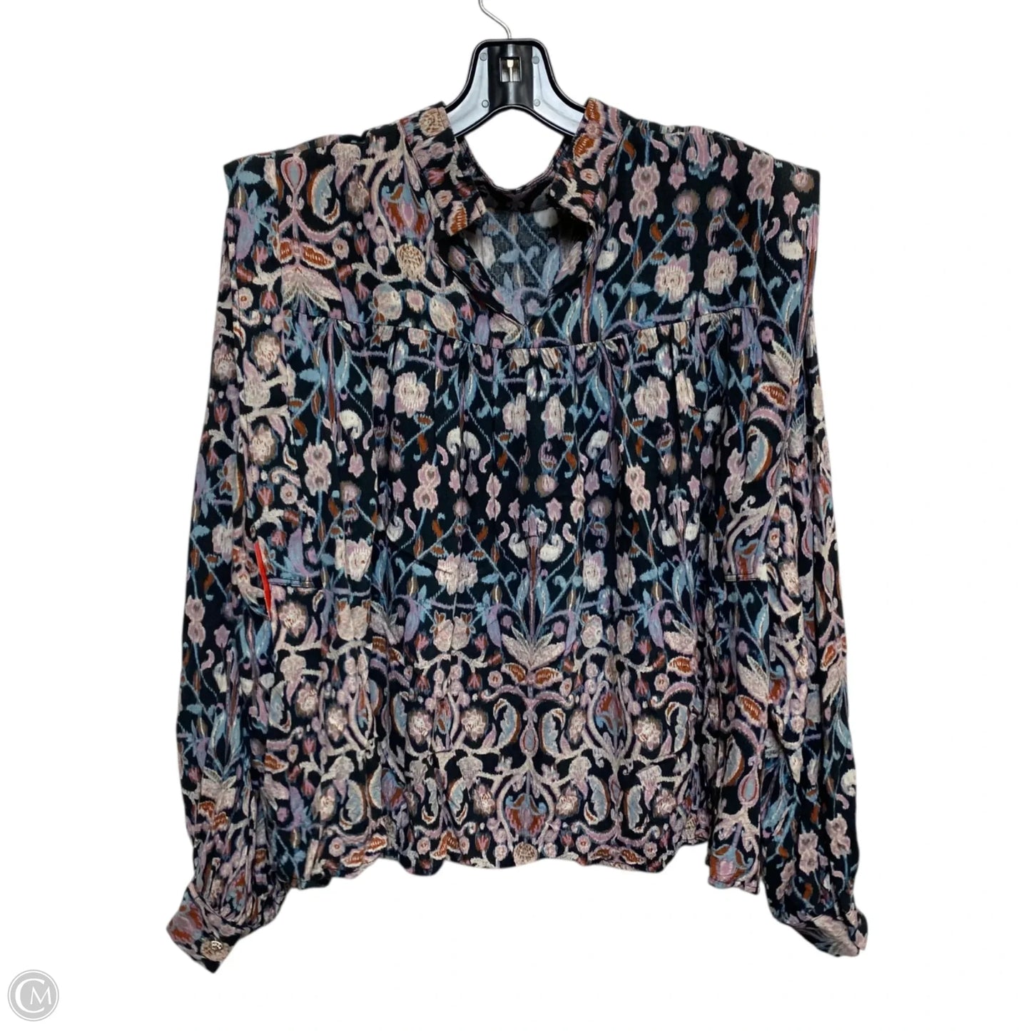 Top Long Sleeve By C&A In Multi-colored, Size: M