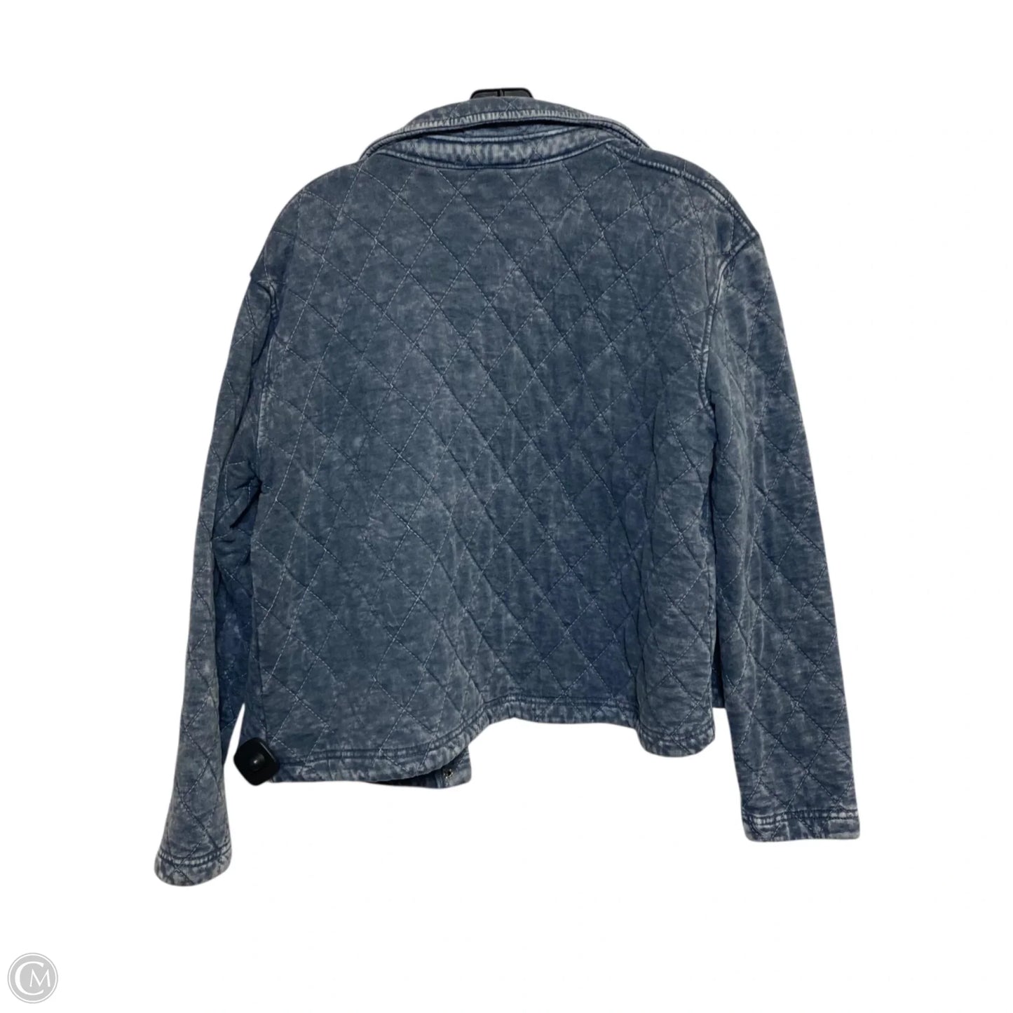 Jacket Puffer & Quilted By Jane And Delancey In Blue, Size: M