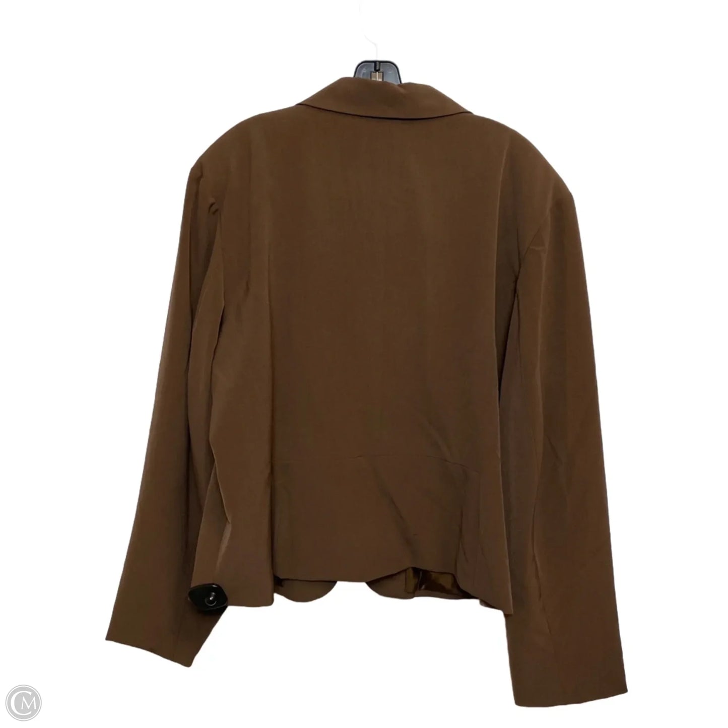 Blazer By Ashley Stewart In Brown, Size: 4x