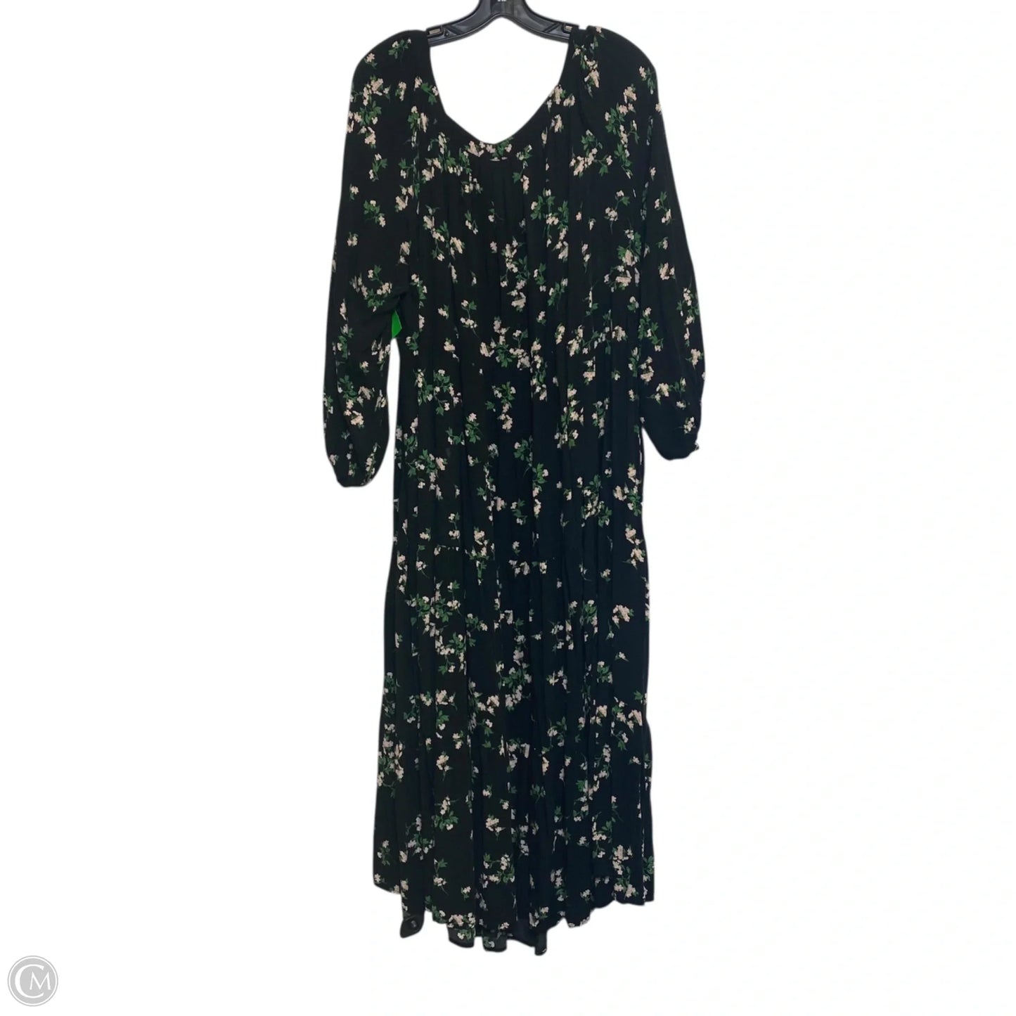 Dress Casual Midi By Old Navy In Black, Size: 3x