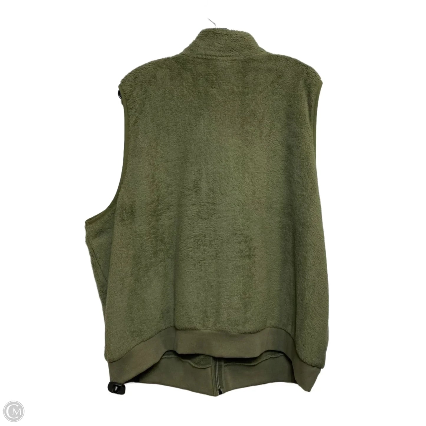 Vest Faux Fur & Sherpa By Torrid In Green, Size: 3x
