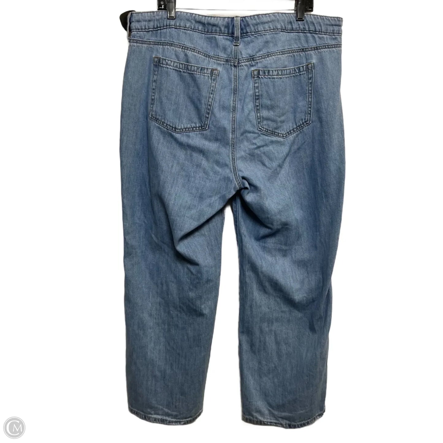 Jeans Wide Leg By Torrid In Blue Denim, Size: 14