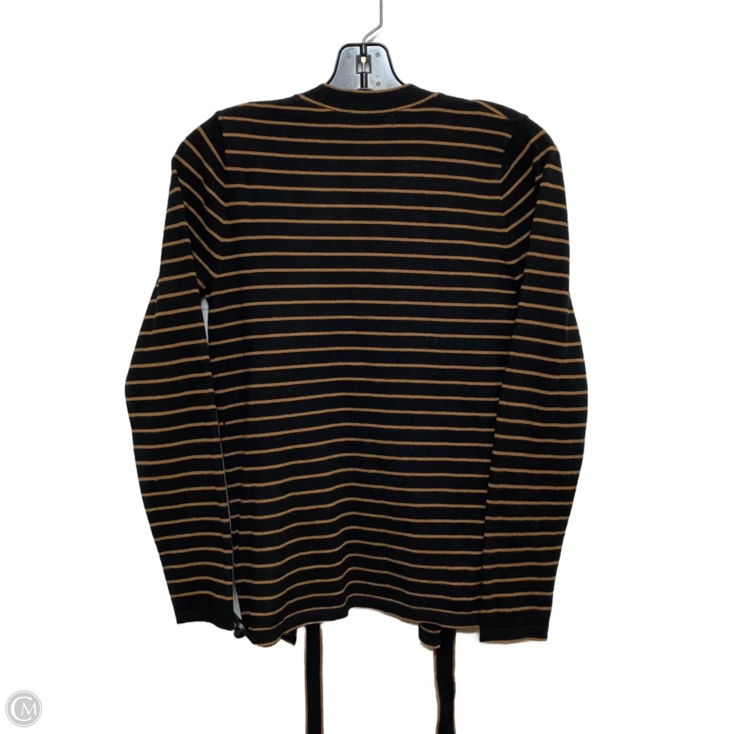 Cardigan By Max Studio In Black & Brown, Size: S