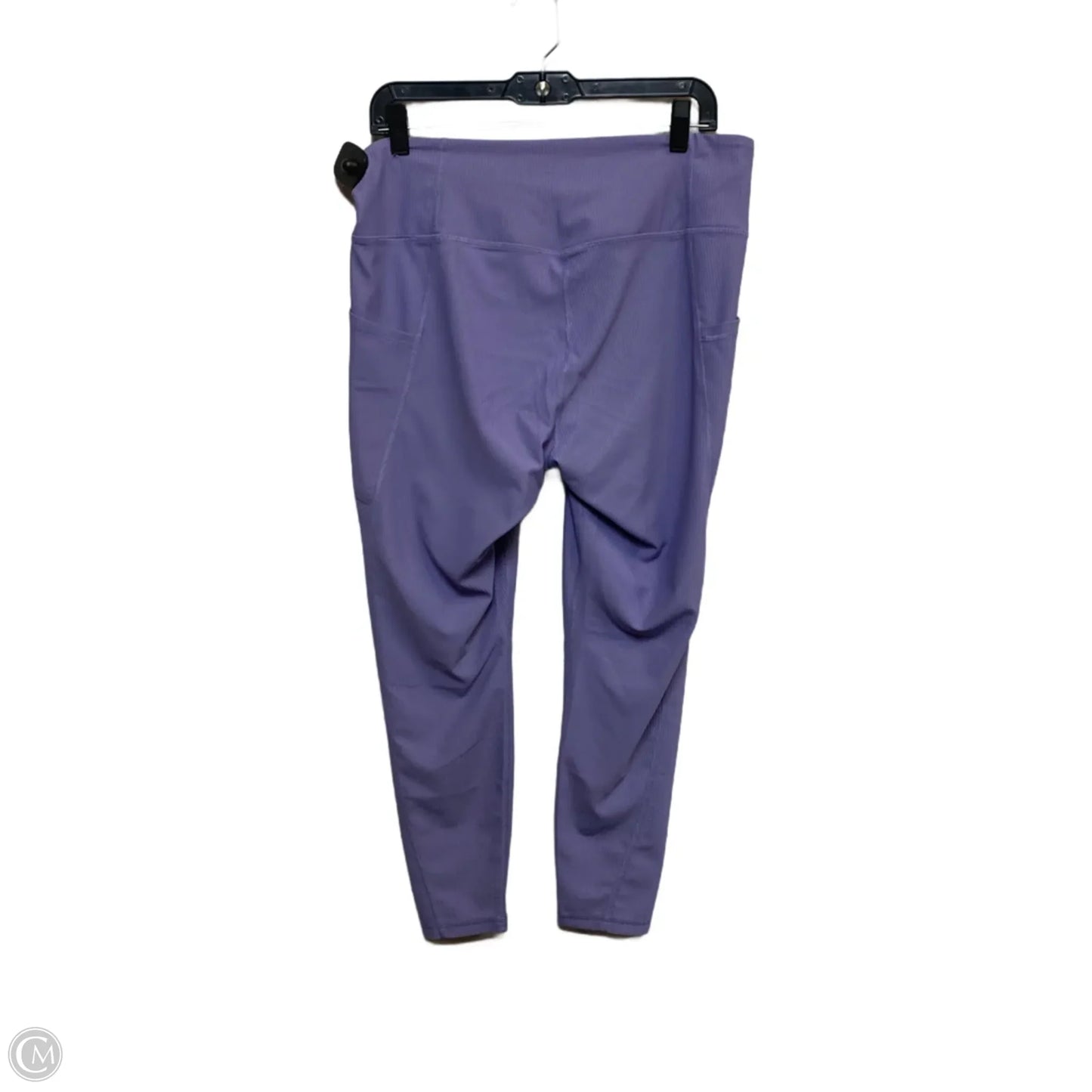 Athletic Leggings By Old Navy In Purple, Size: Xl