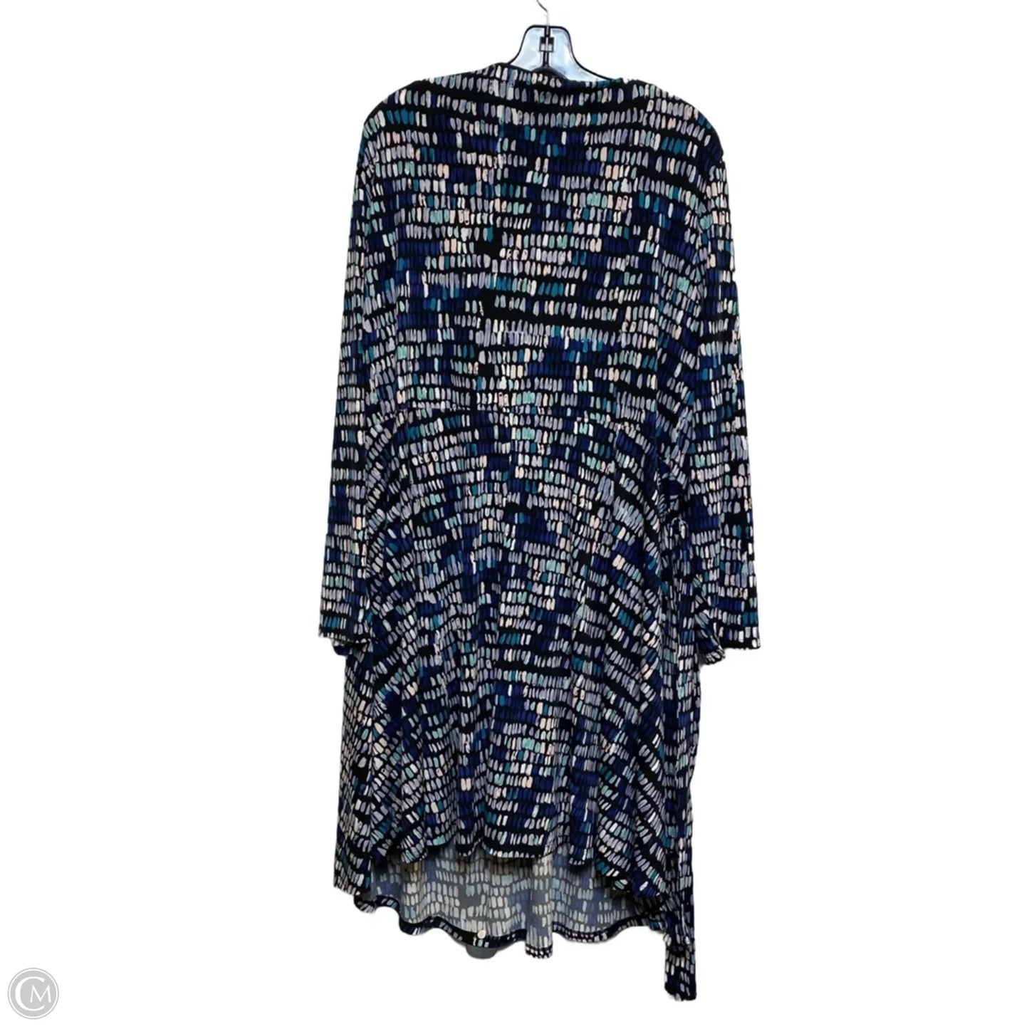 Dress Casual Short By Limited In Black & Blue, Size: 3x