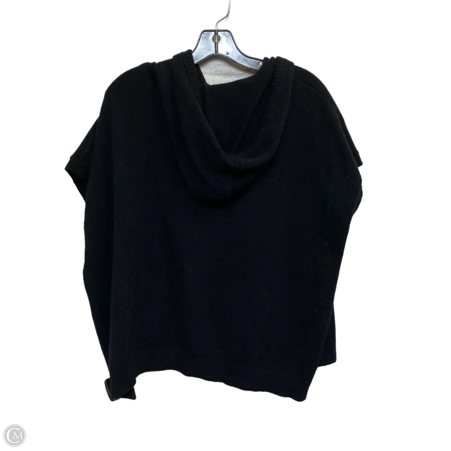 Sweater Short Sleeve By Philosophy In Black, Size: S