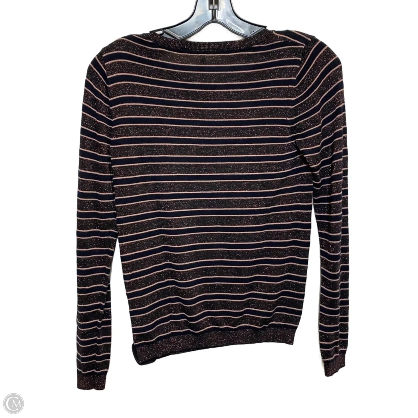 Top Long Sleeve By Scotch & Soda In Black & Pink, Size: Xs