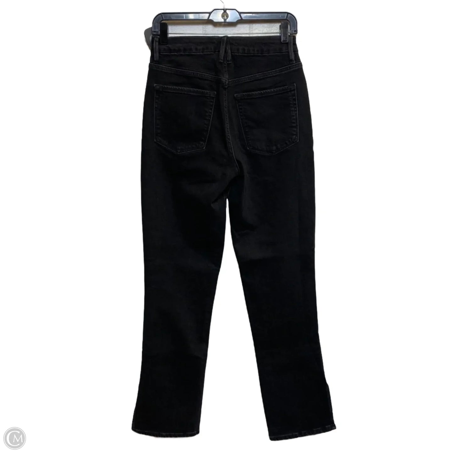 Jeans Designer By Good American In Black Denim, Size: 2
