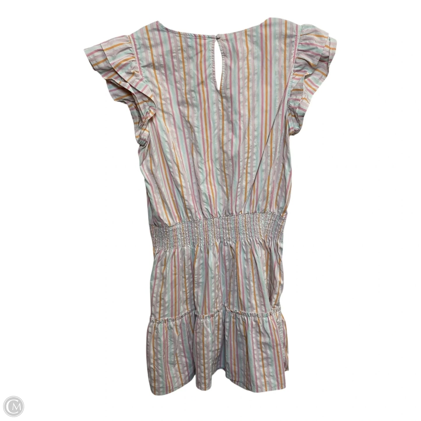 Dress Designer By Vineyard Vines In Blue & Pink, Size: L