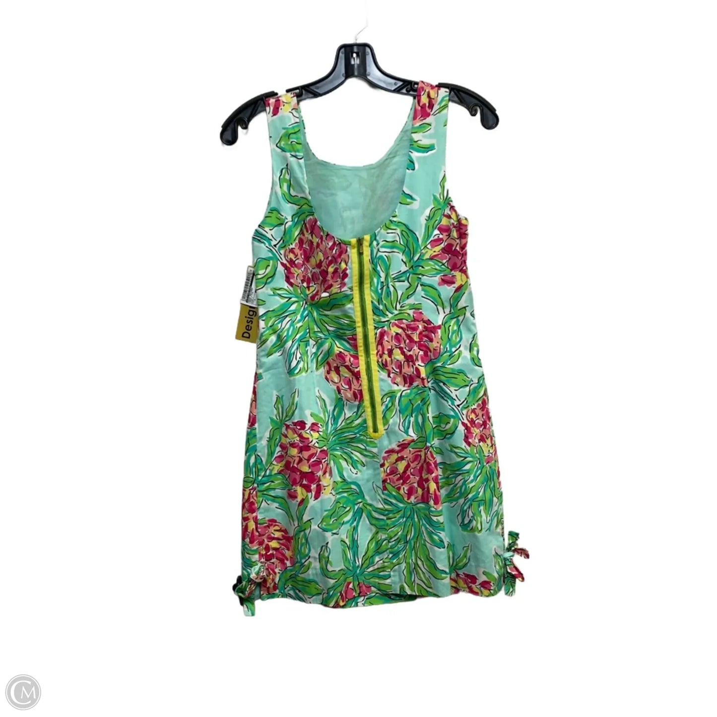 Dress Designer By Lilly Pulitzer In Green & Pink, Size: S