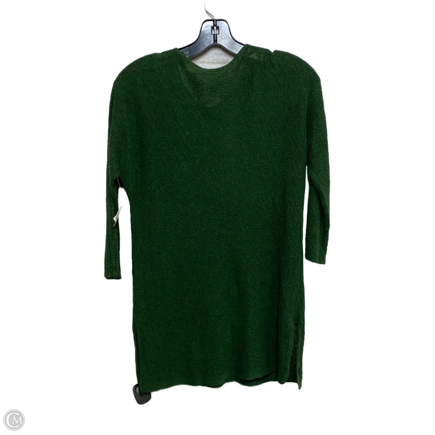 Top 3/4 Sleeve By Eileen Fisher In Green, Size: Xxs