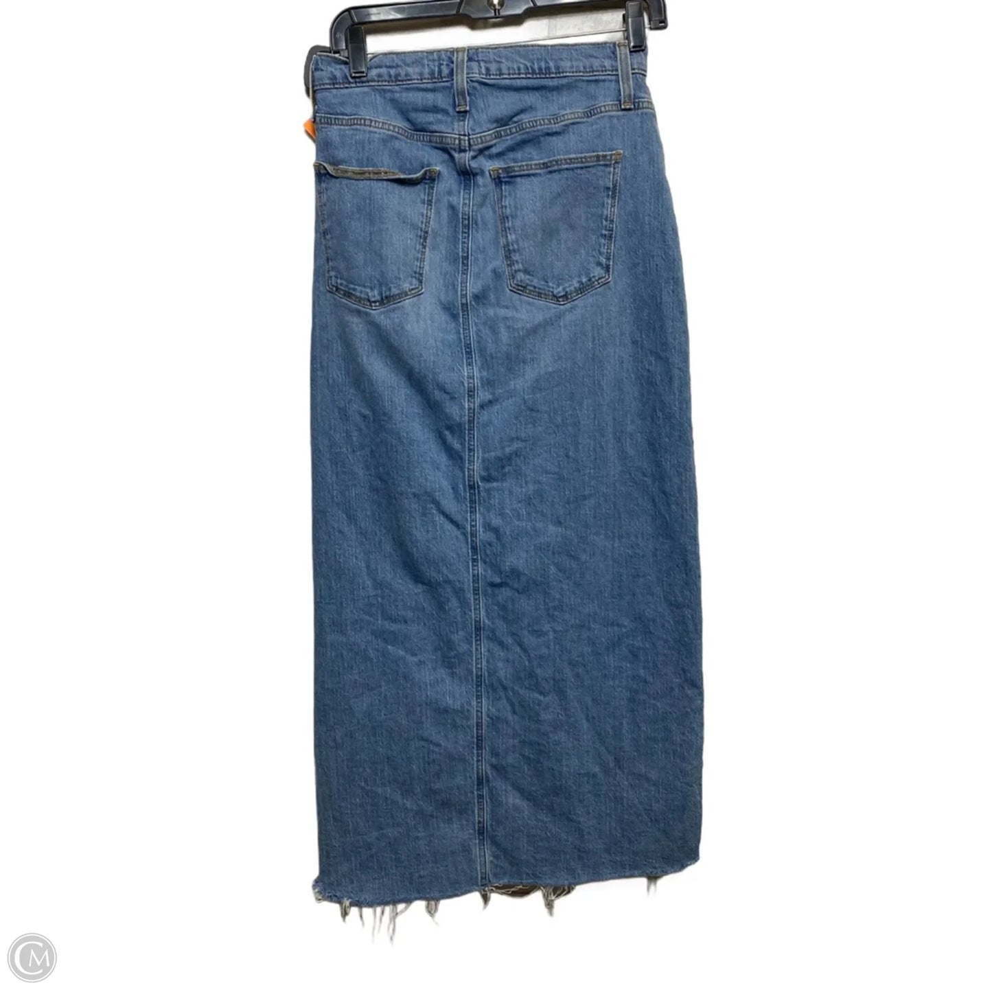 Skirt Maxi By Universal Thread In Blue Denim, Size: S