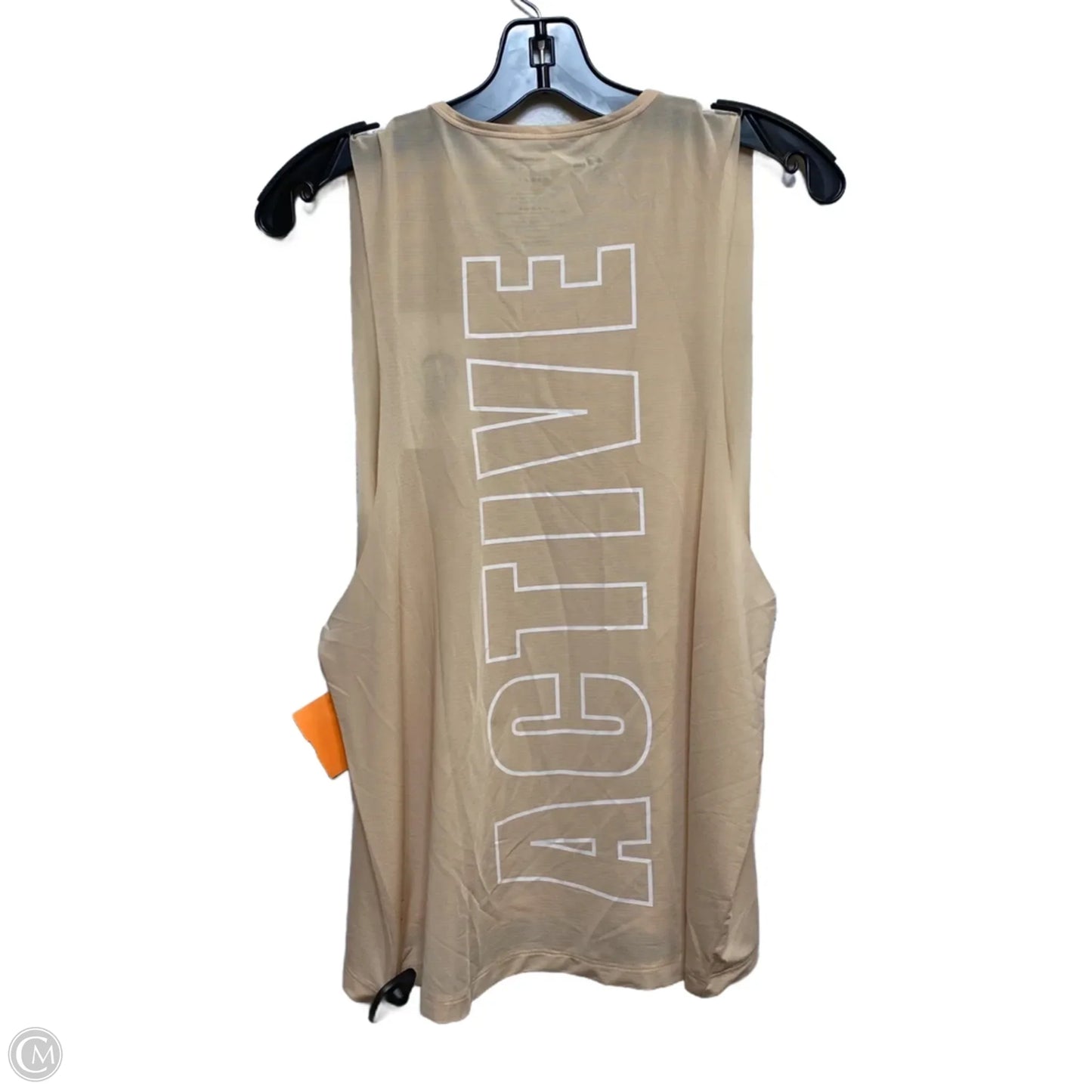Athletic Tank Top By Zyia In Peach, Size: Xl
