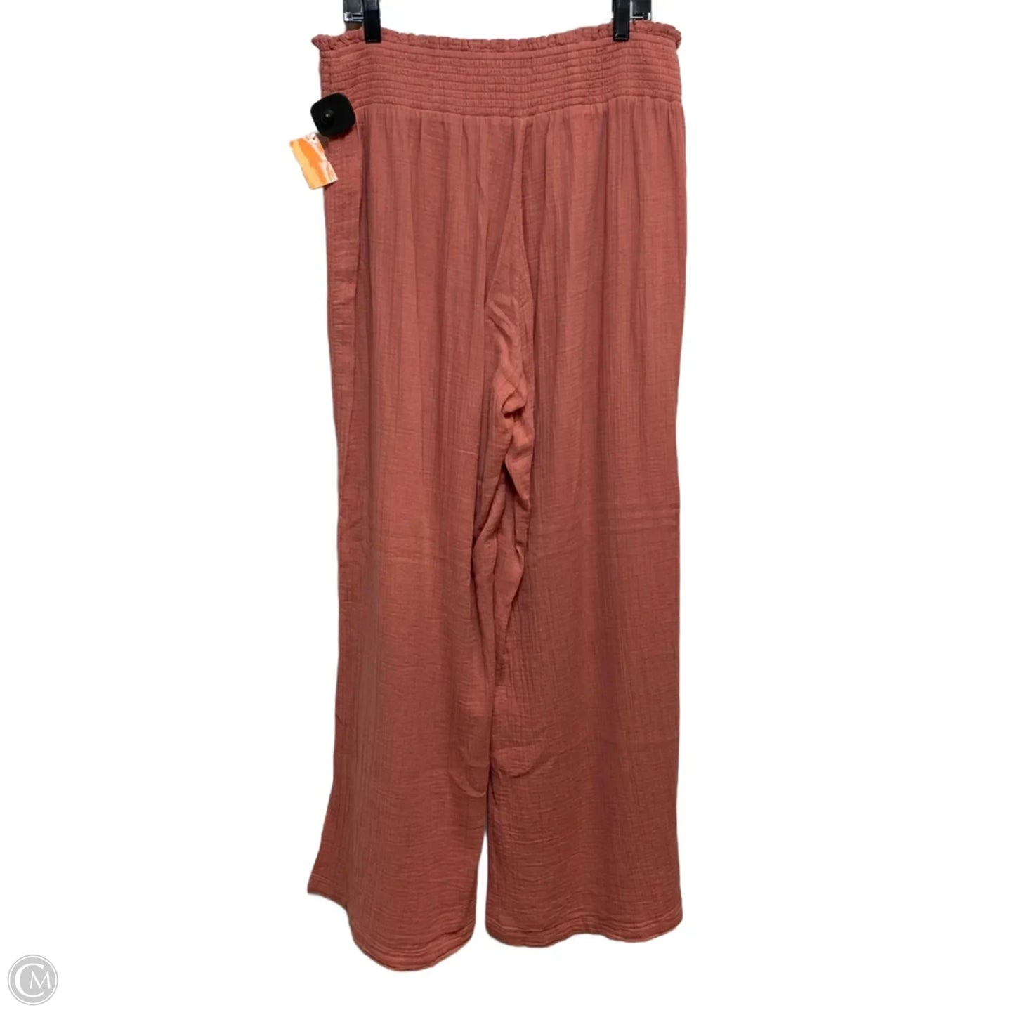 Pants Wide Leg By Wonderly In Pink, Size: L