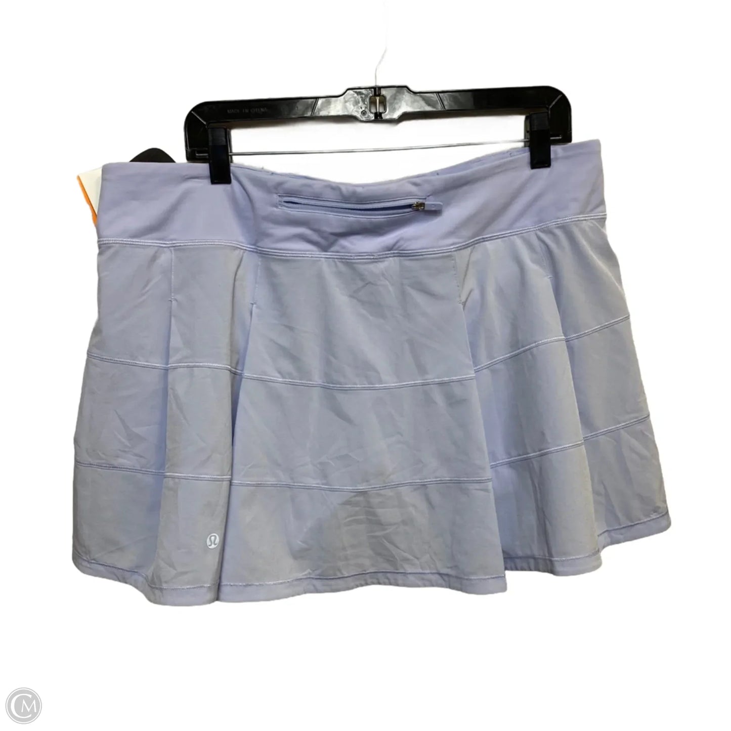 Athletic Skort By Lululemon In Purple, Size: L