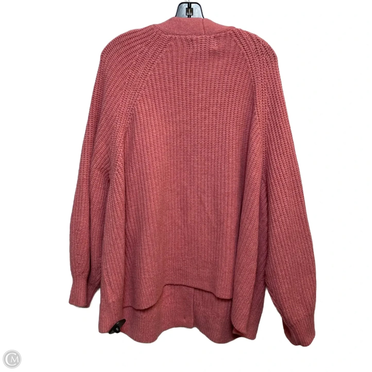 Sweater Cardigan By Old Navy In Pink, Size: 4x