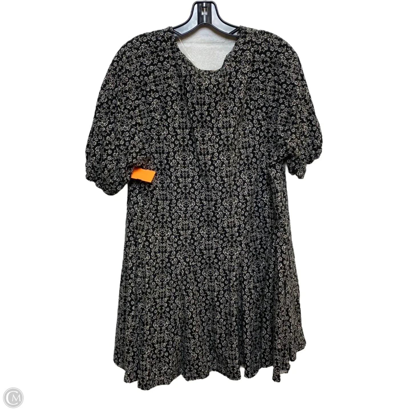 Dress Casual Short By Universal Thread In Black & Cream, Size: Xl