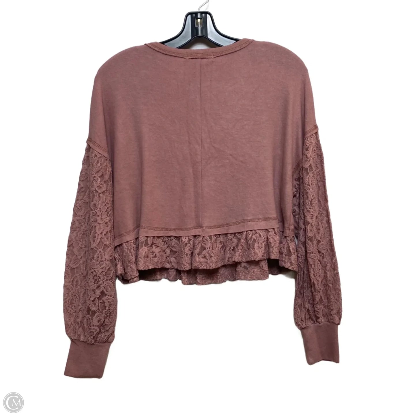 Top Long Sleeve By Coco + Jaimeson In Pink, Size: S