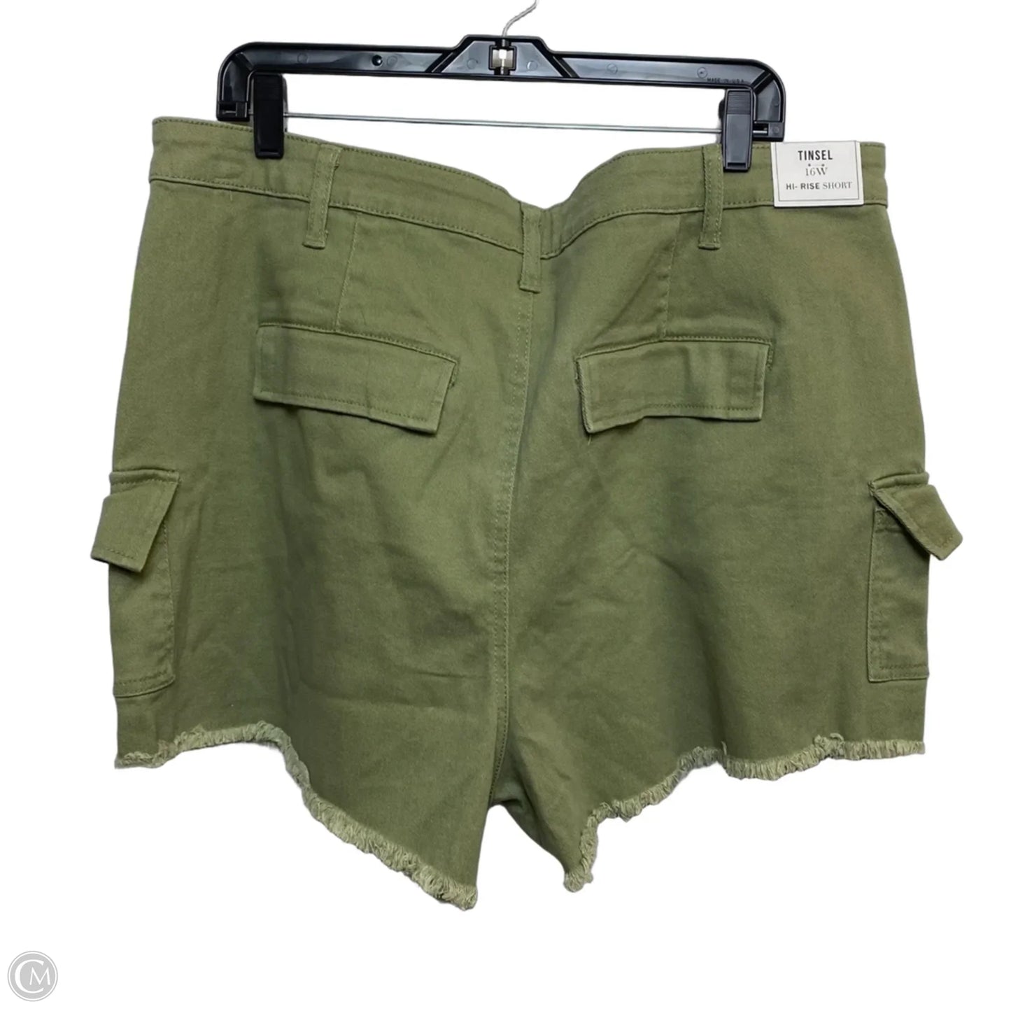 Shorts By Tinsel In Green, Size: 16
