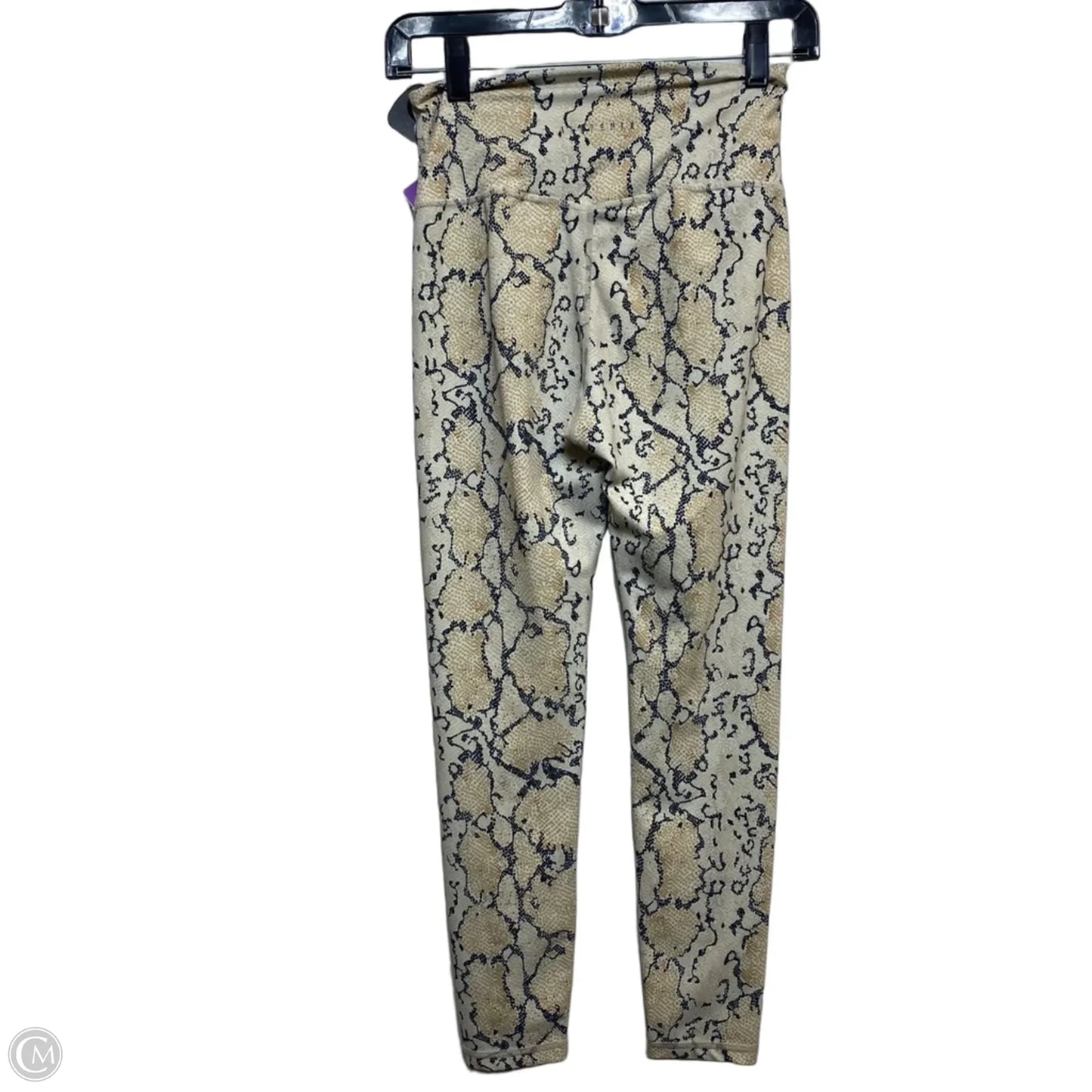 Athletic Leggings By ALLFENIX In Snakeskin Print, Size: S
