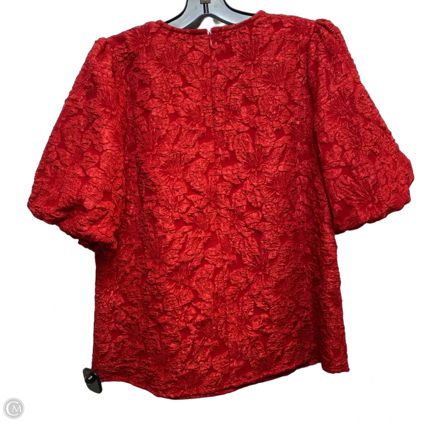 Top Short Sleeve By Shop The Mint In Red, Size: M