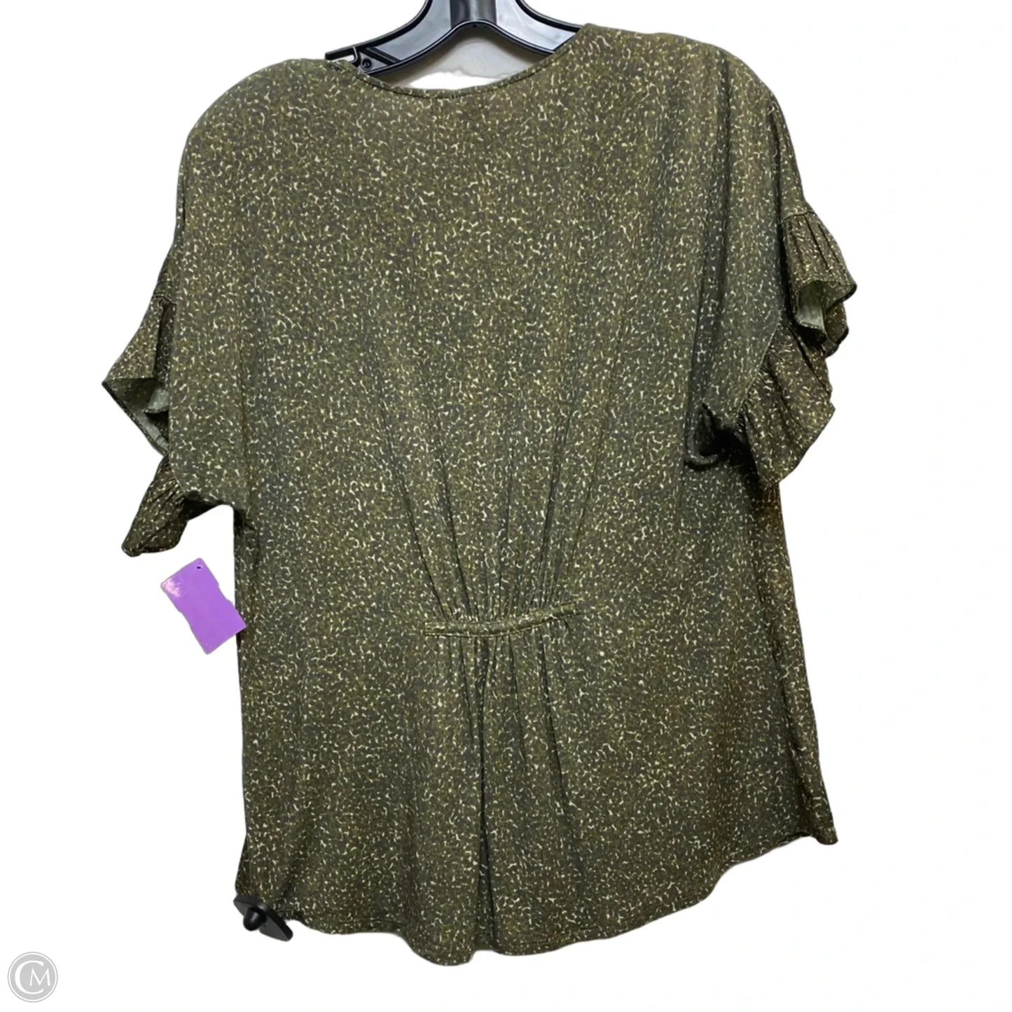Top Short Sleeve By Dolan Left Coast In Green, Size: M