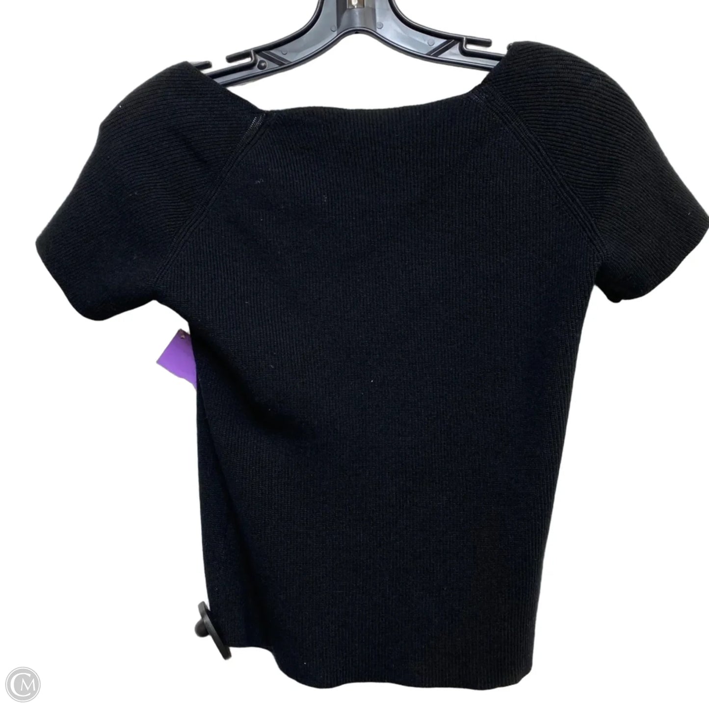 Top Short Sleeve By Dazy In Black, Size: Xl