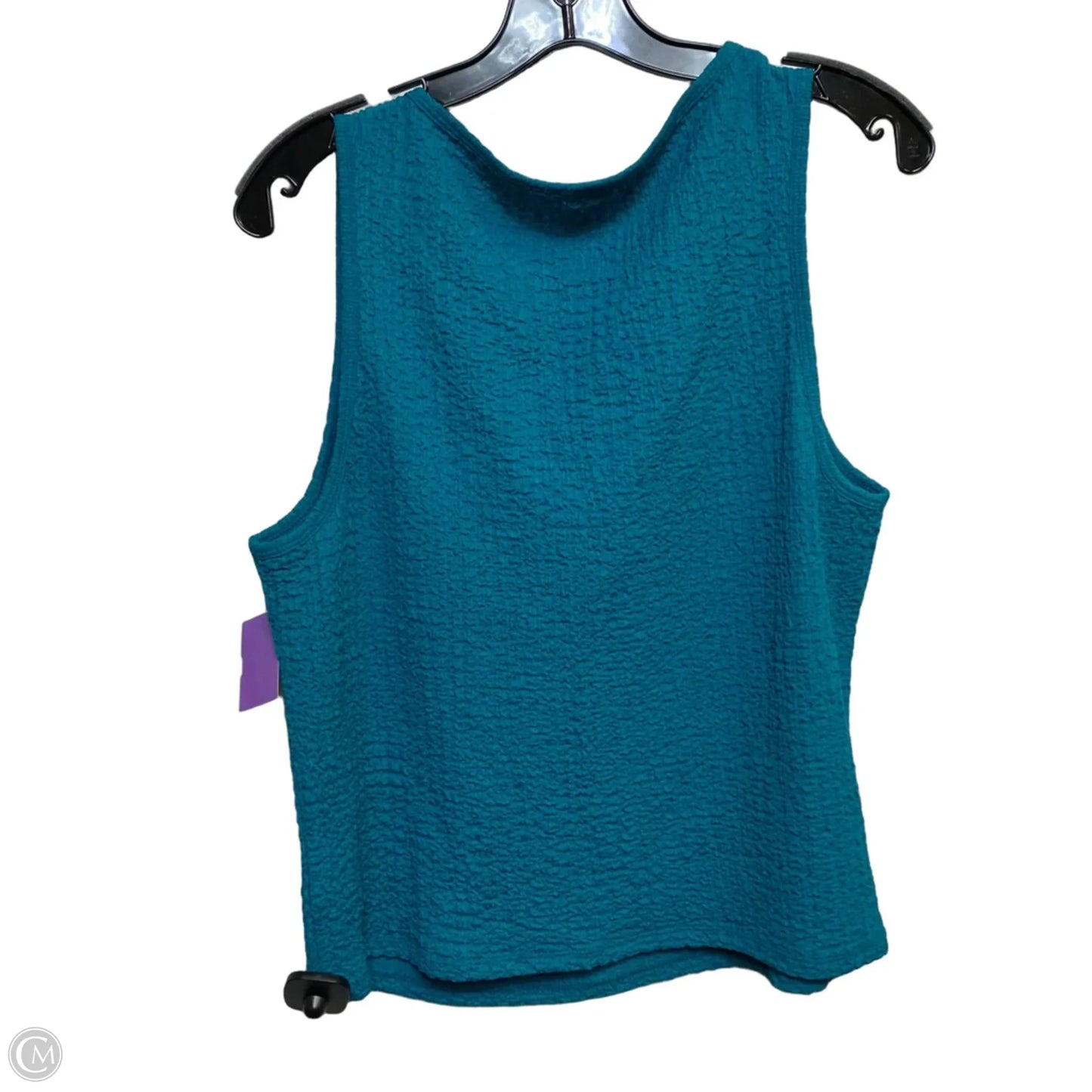 Top Sleeveless By Old Navy In Teal, Size: Xl