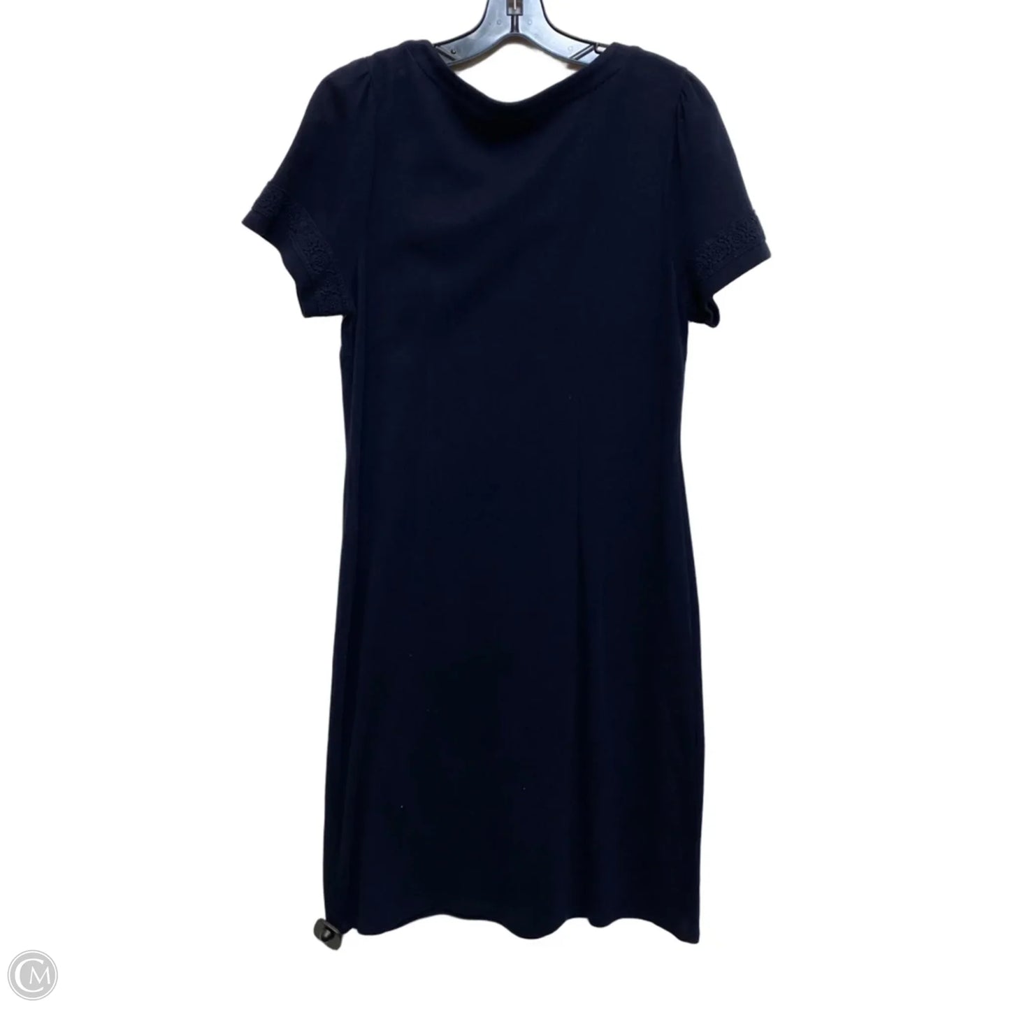 Dress Casual Midi By Talbots In Navy, Size: L