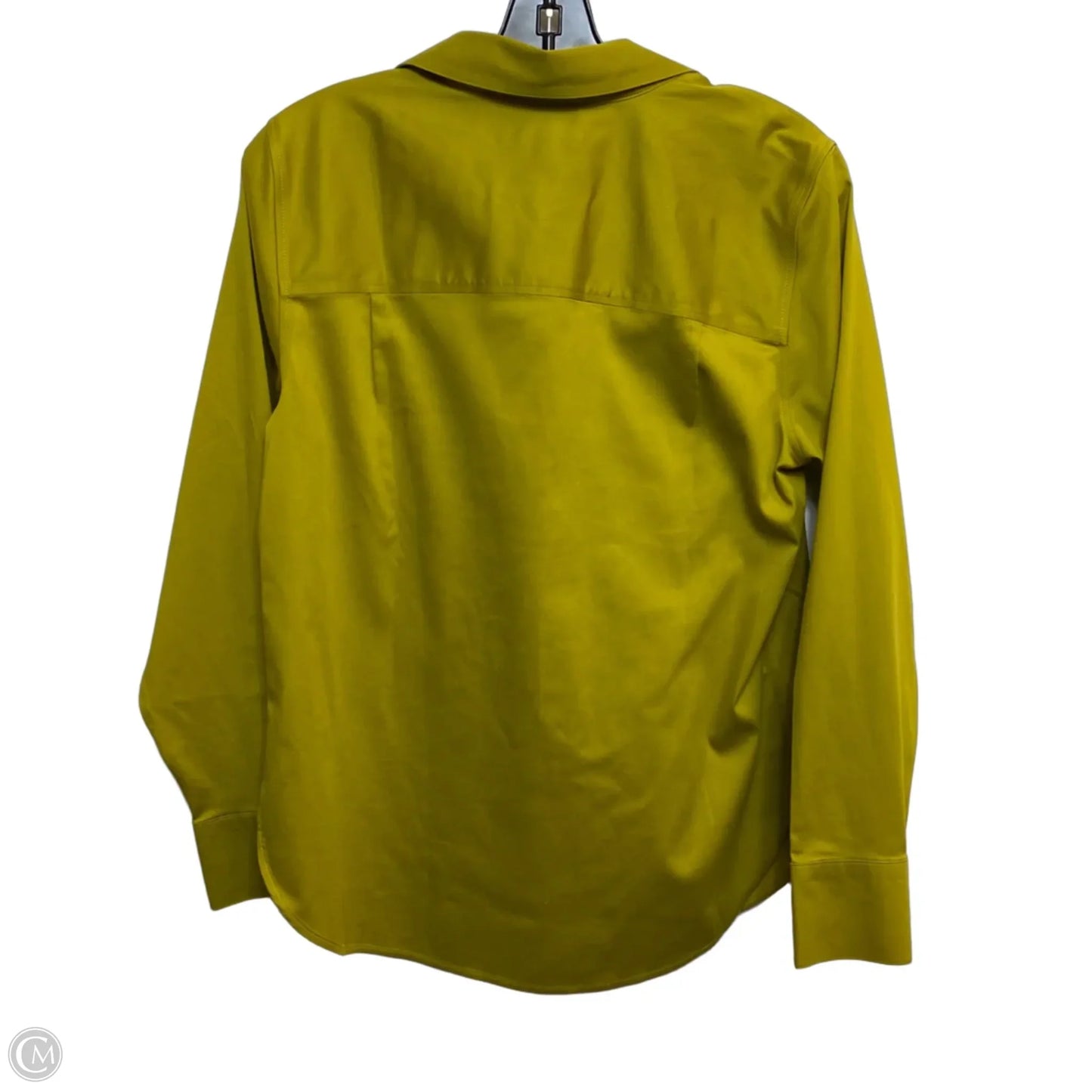 Top Long Sleeve By Chicos In Green, Size: S