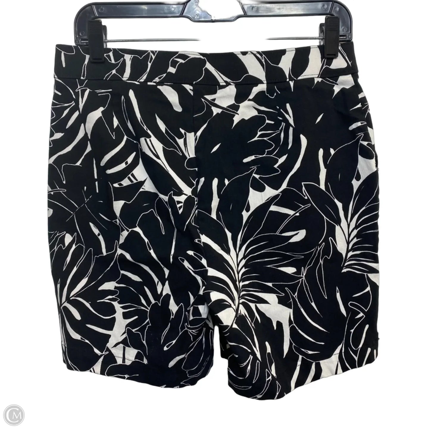 Skirt Mini & Short By Rafaella In Black & White, Size: M