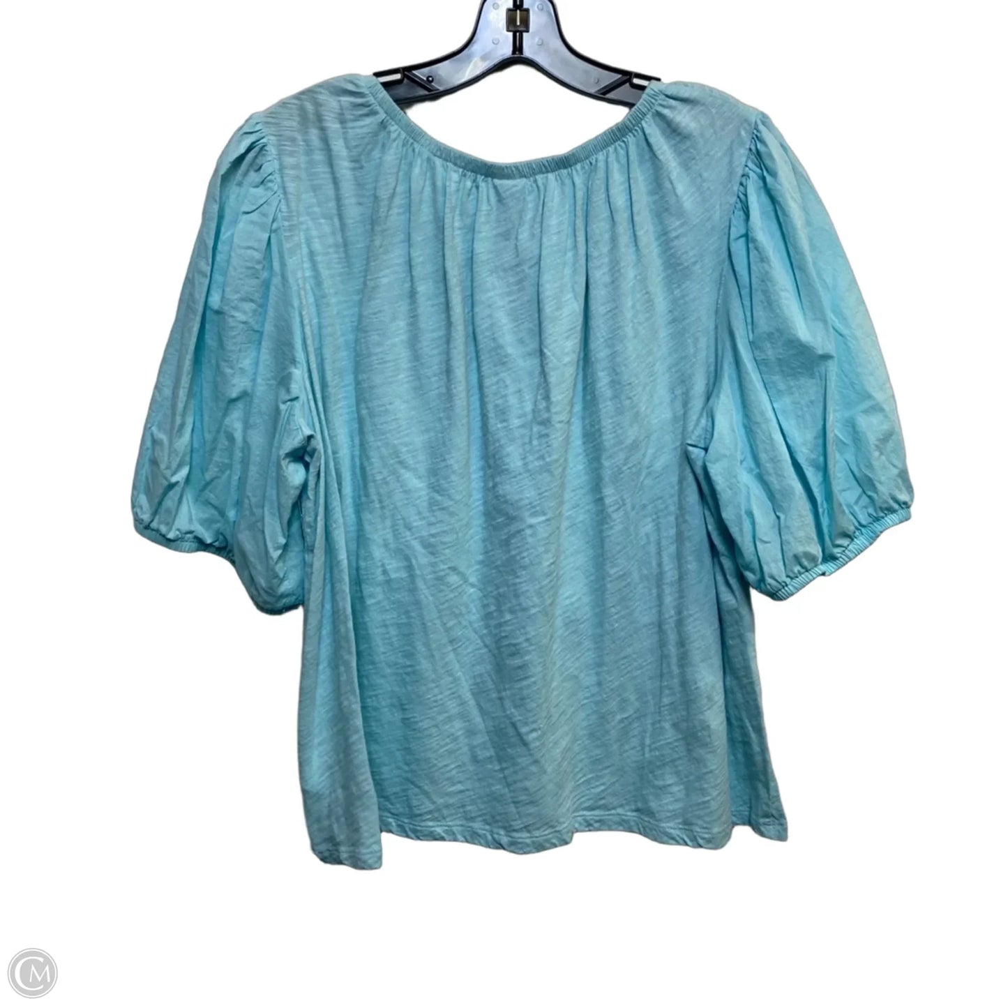 Top Short Sleeve By Old Navy In Blue, Size: Xl