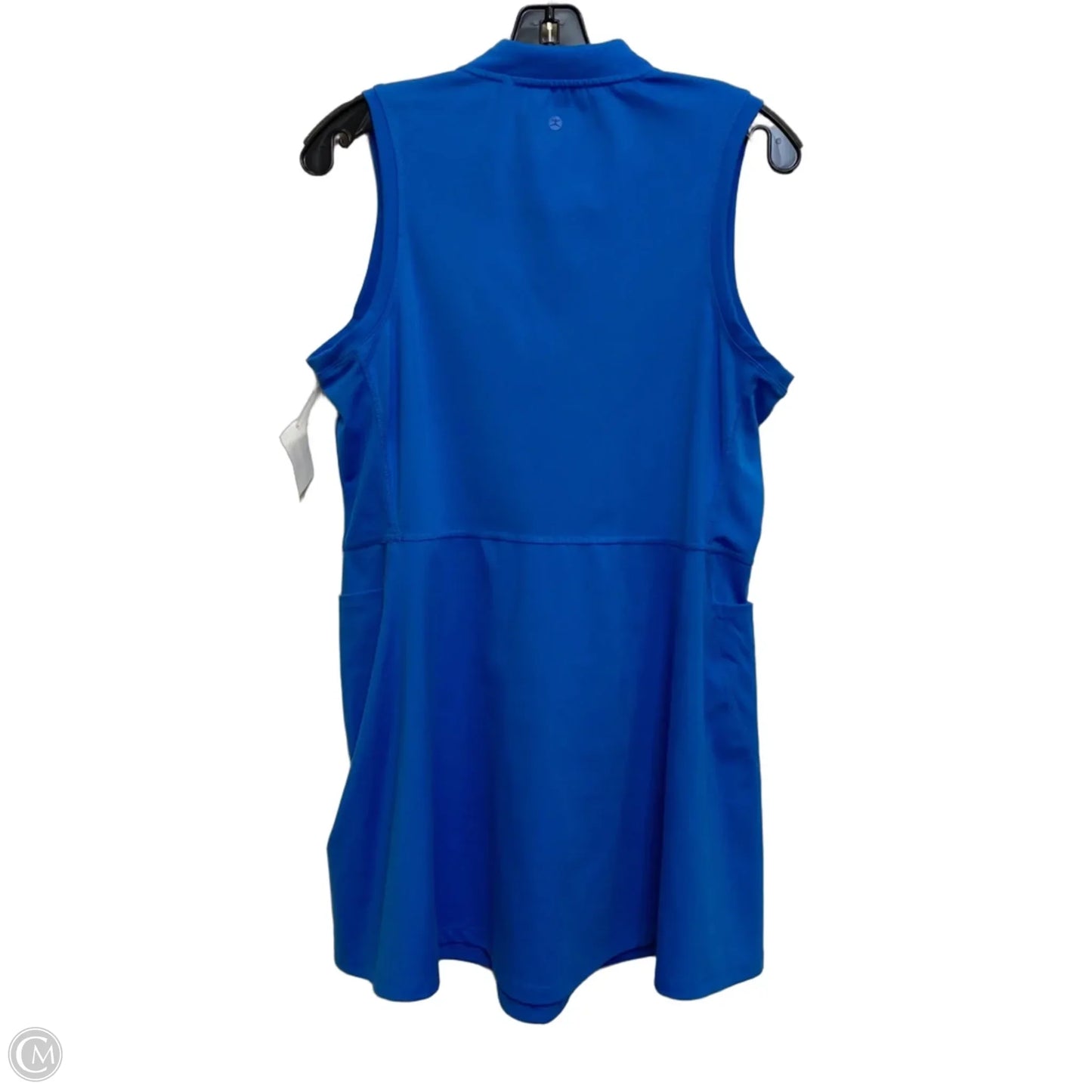 Athletic Dress By Danskin In Blue, Size: L