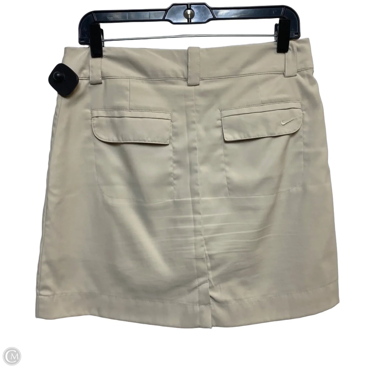 Athletic Skort By Nike Apparel In Tan, Size: S