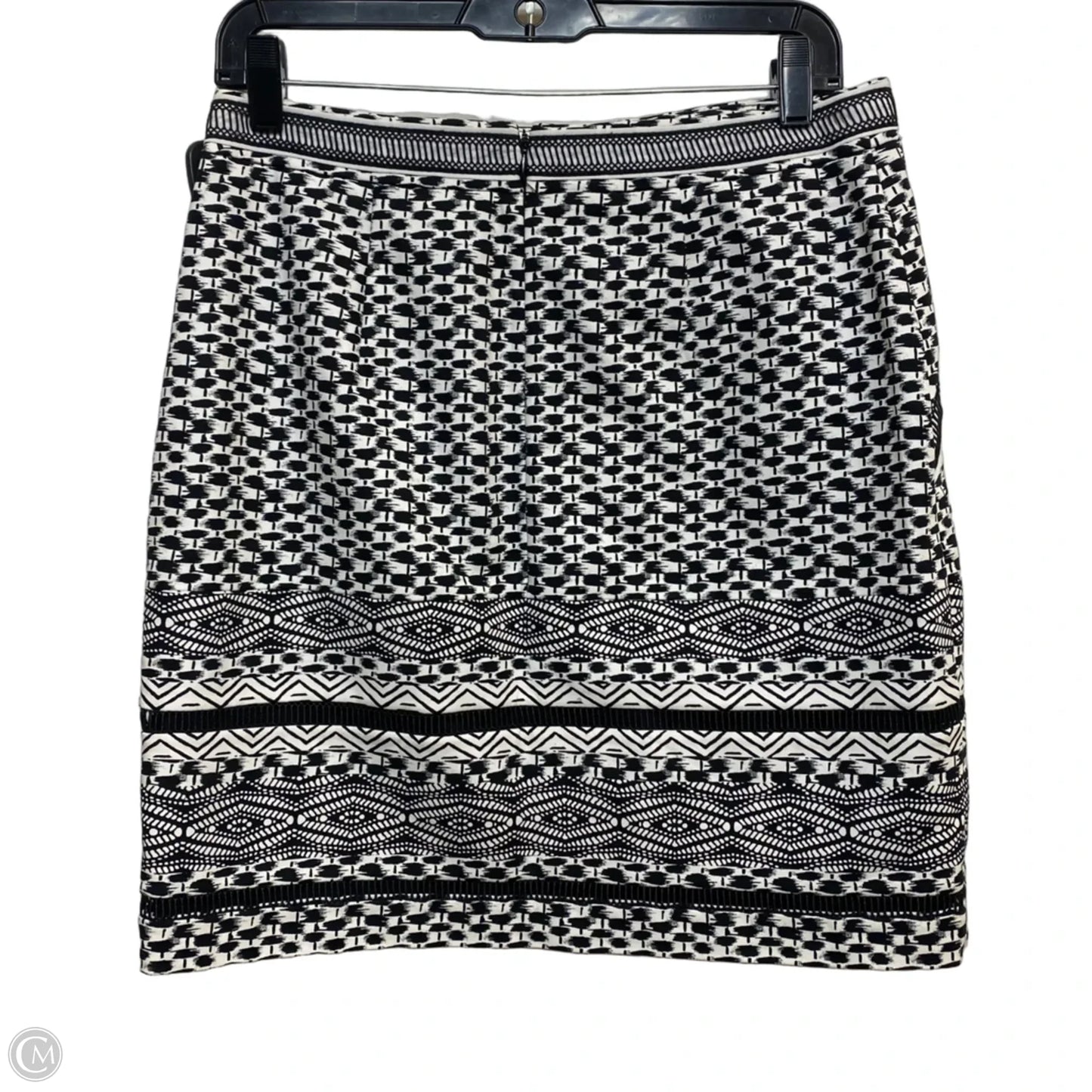 Skirt Mini & Short By White House Black Market In Black & White, Size: S