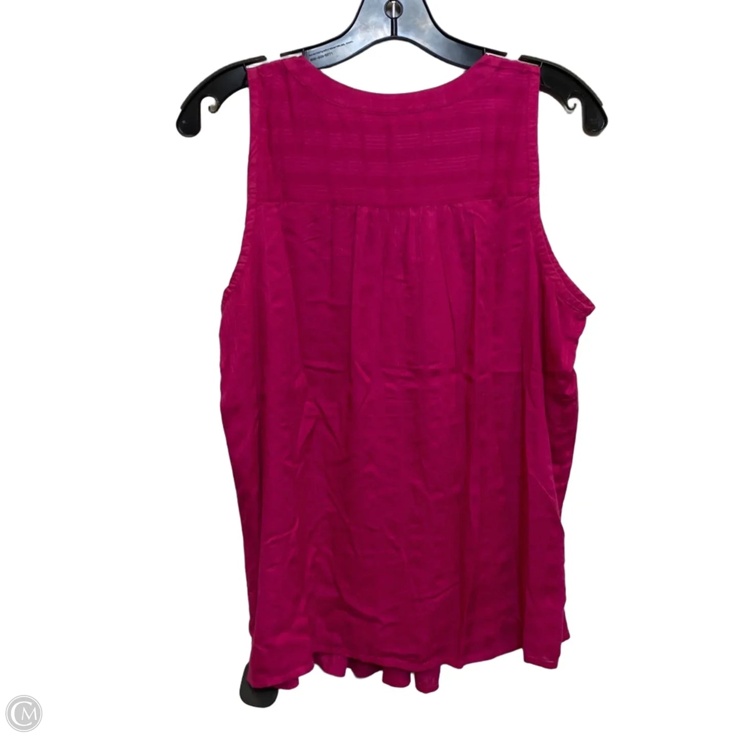 Top Sleeveless By Loft In Pink, Size: Xs