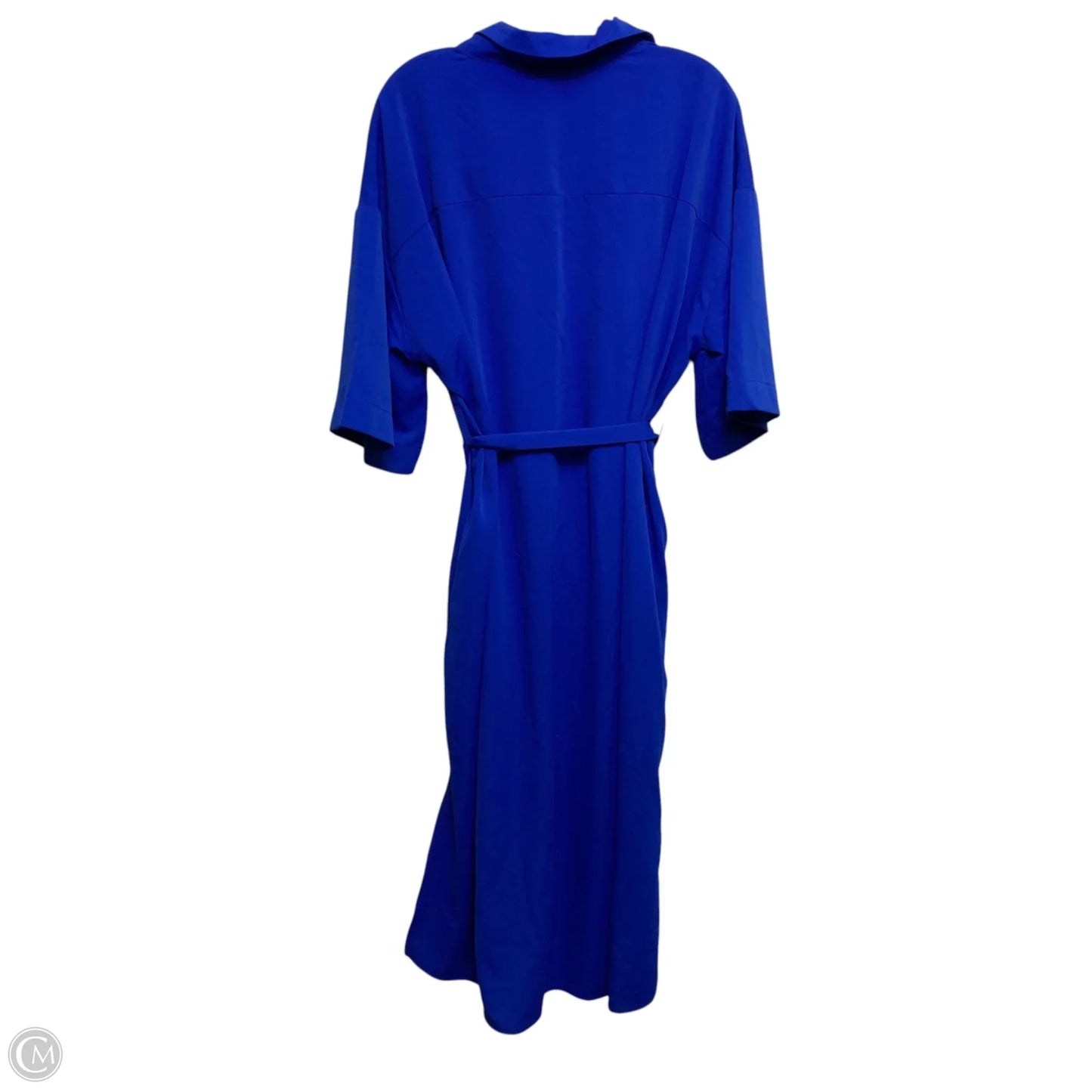 Dress Casual Midi By Fashion Nova In Blue, Size: L