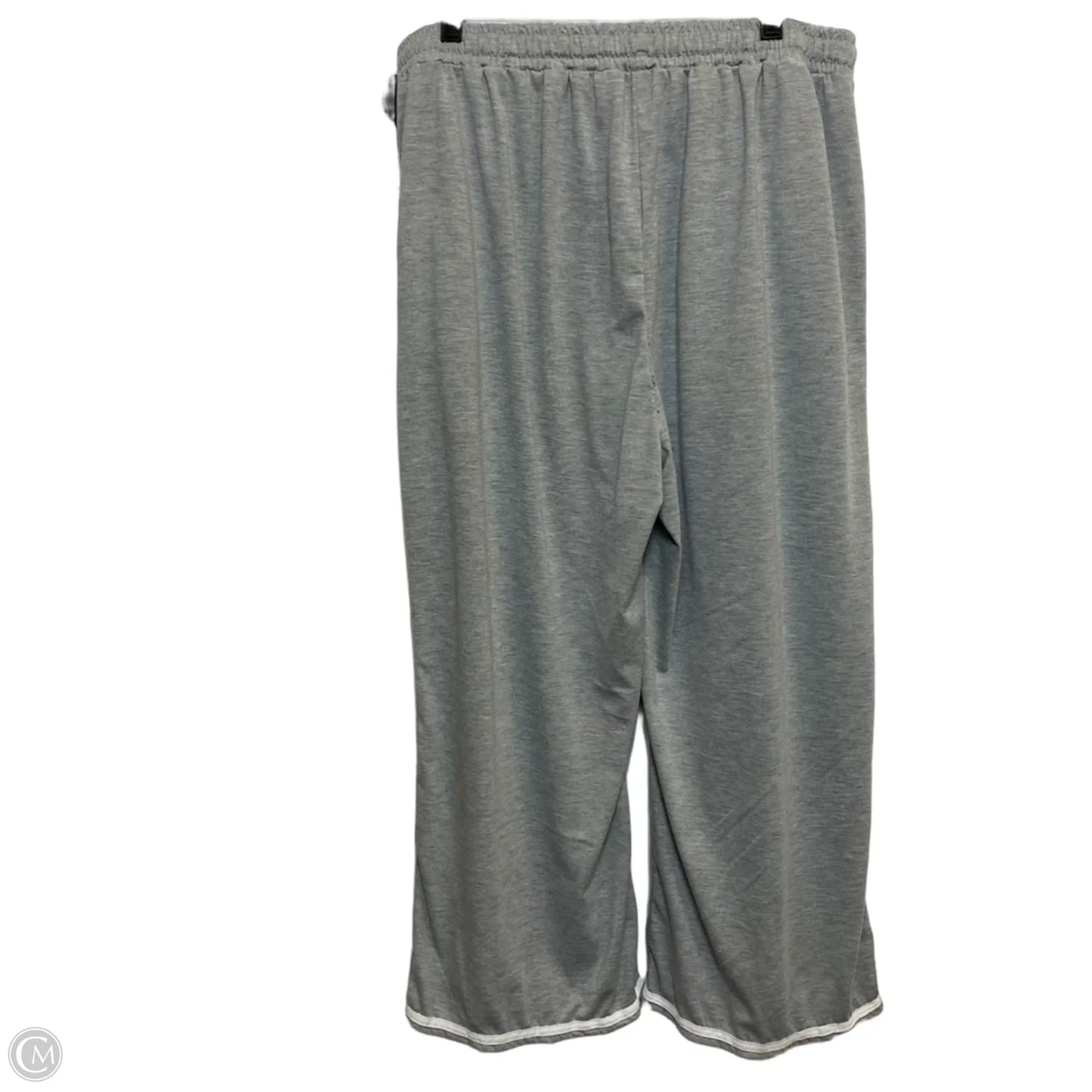 Lounge Set Pants By Cmf In Grey & White, Size: Xxl