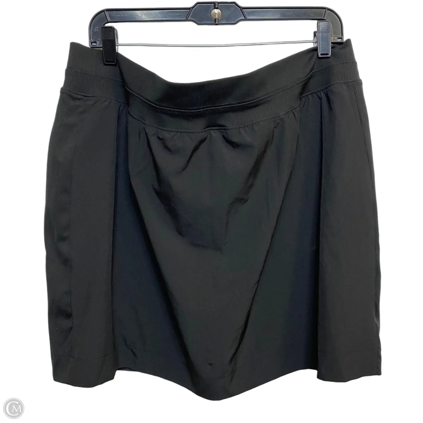 Athletic Skort By Members Mark In Black, Size: Xxl