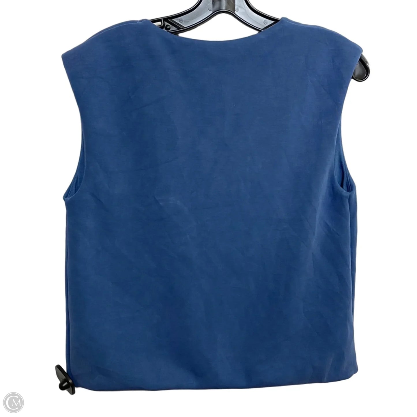 Top Sleeveless By A New Day In Blue, Size: M