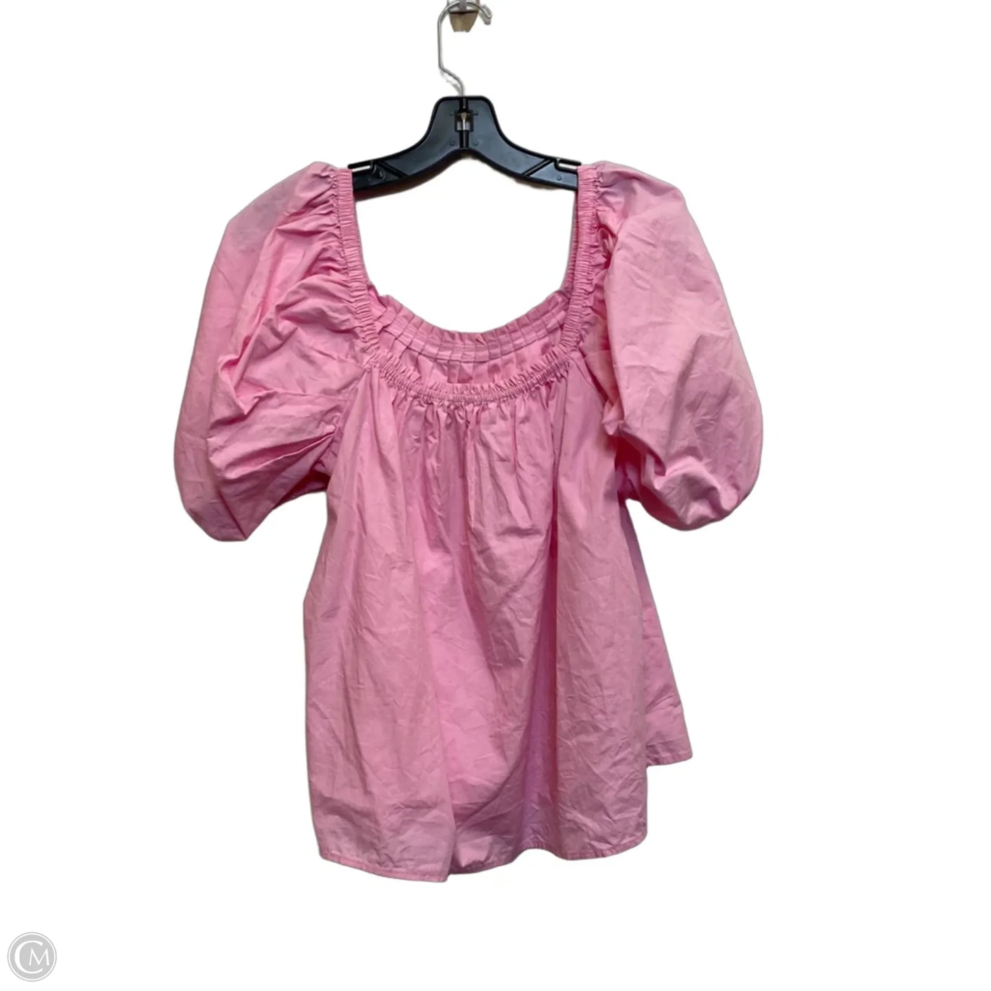 Top Short Sleeve By Entro In Pink, Size: M